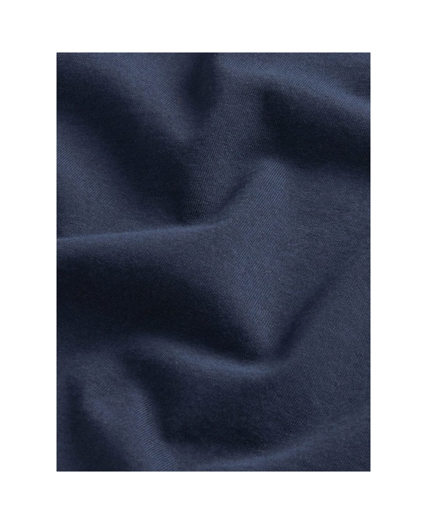 Woolrich Logo Cotton T-shirt - Blue