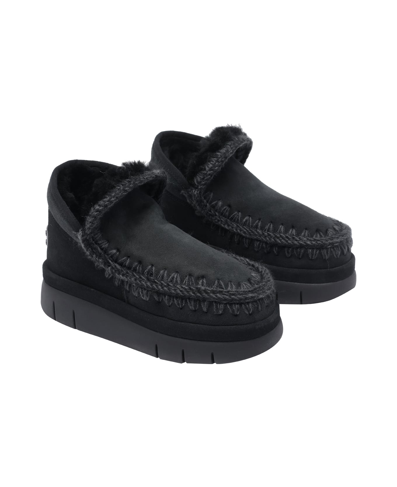 Mou Bounce Welt Sneakers - Black