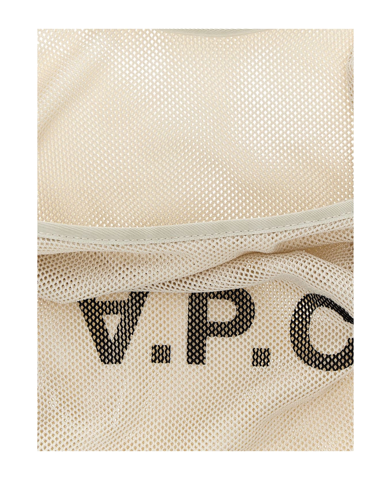 A.P.C. Logo-printed Shopping Tote Bag - White