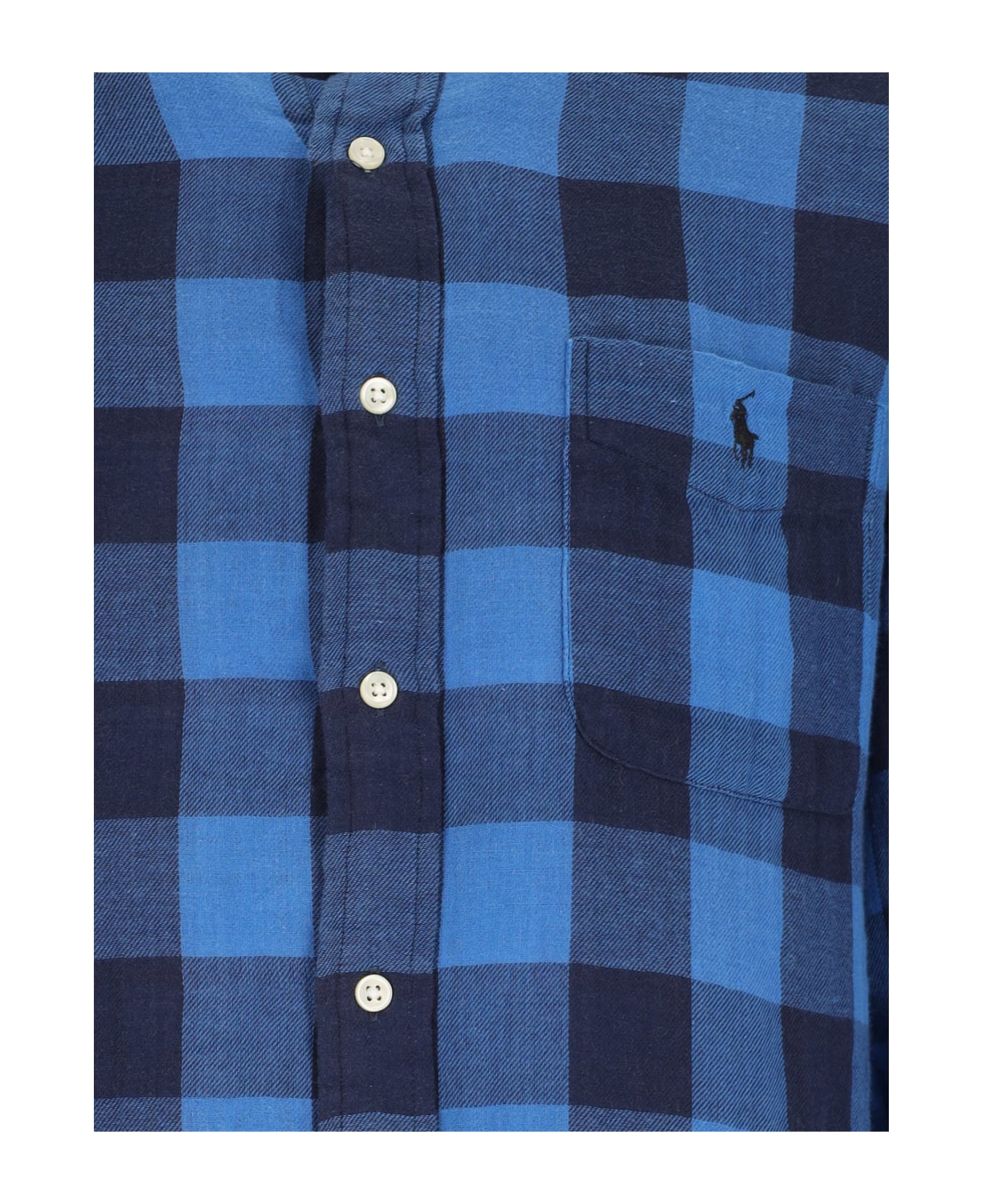 Polo Ralph Lauren Checked Shirt - BLU CHECK