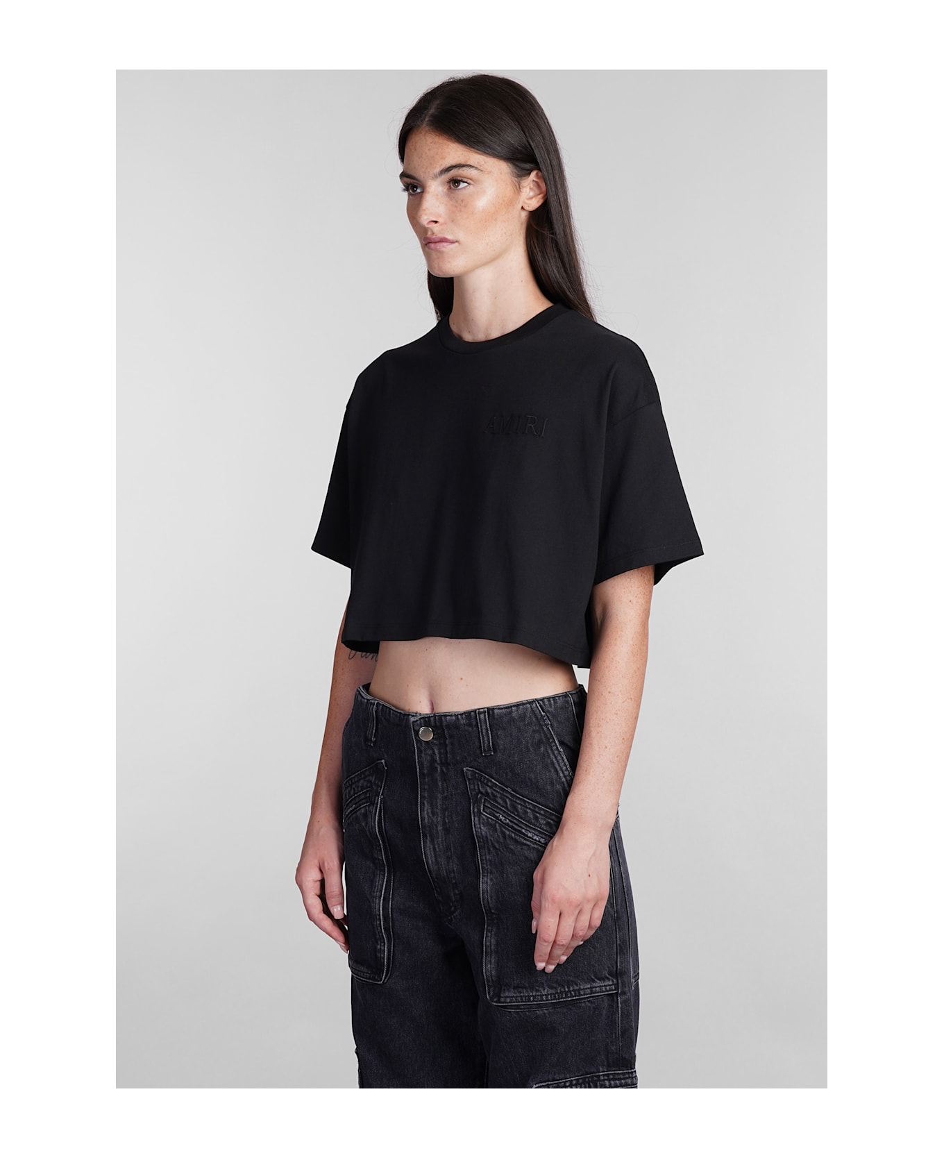 AMIRI T-shirt In Black Cotton - Black