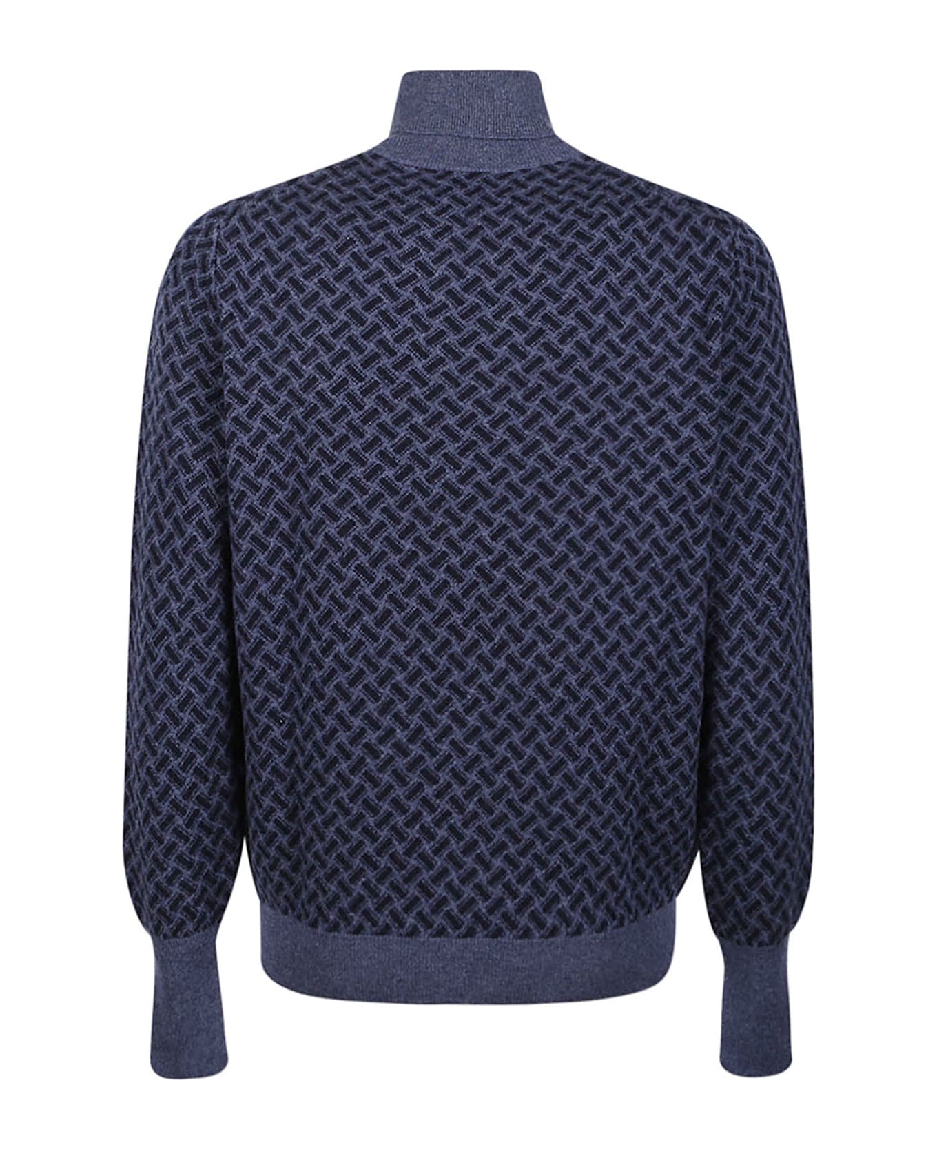 Drumohr Turtleneck Sweater - Blu