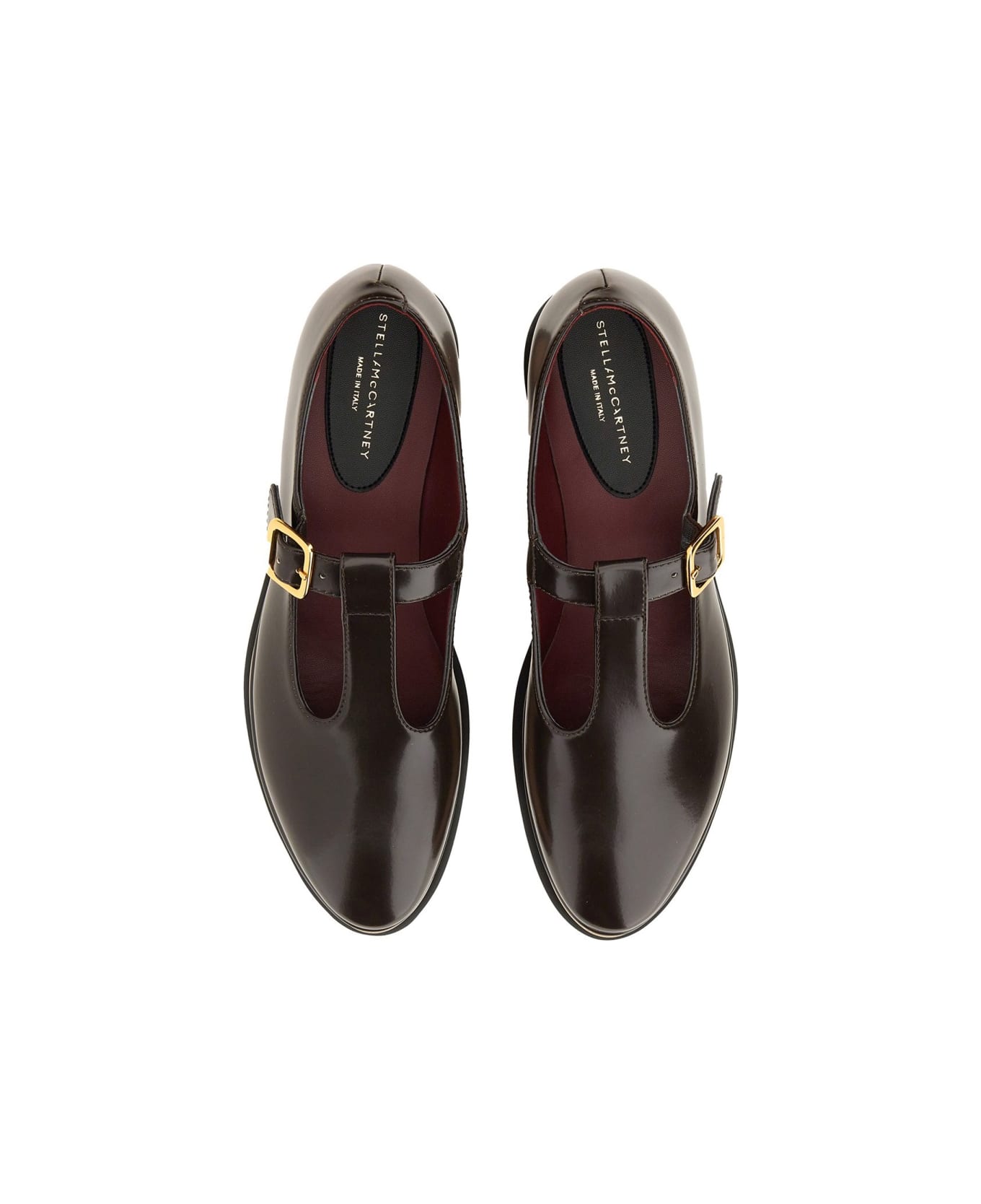 Stella McCartney Mary Janes Elyse Shoe - DARK BROWN