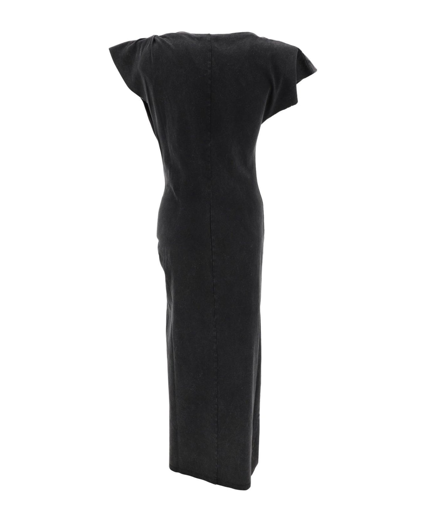 Marant Étoile Nadela Graphic-printed Cap Sleeved Dress ワンピース＆ドレス