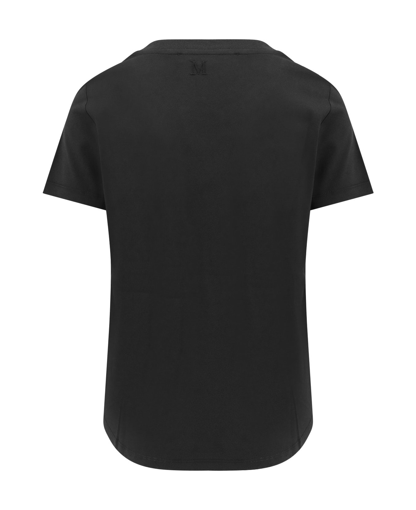 
S Max Mara Reno Cotton T-shirt - Black