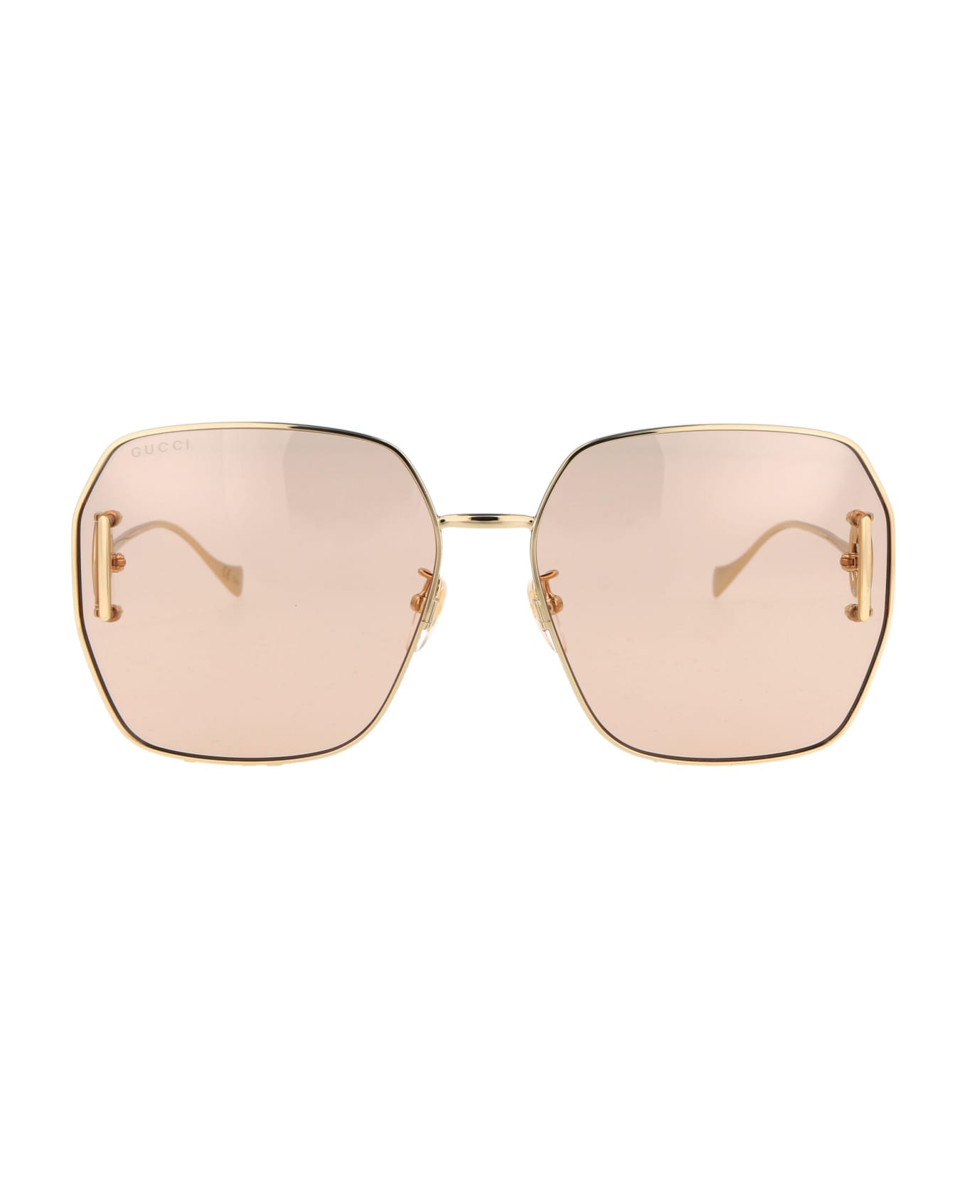 Gucci Eyewear Gg1207sa Sunglasses - 001 GOLD GOLD BROWN