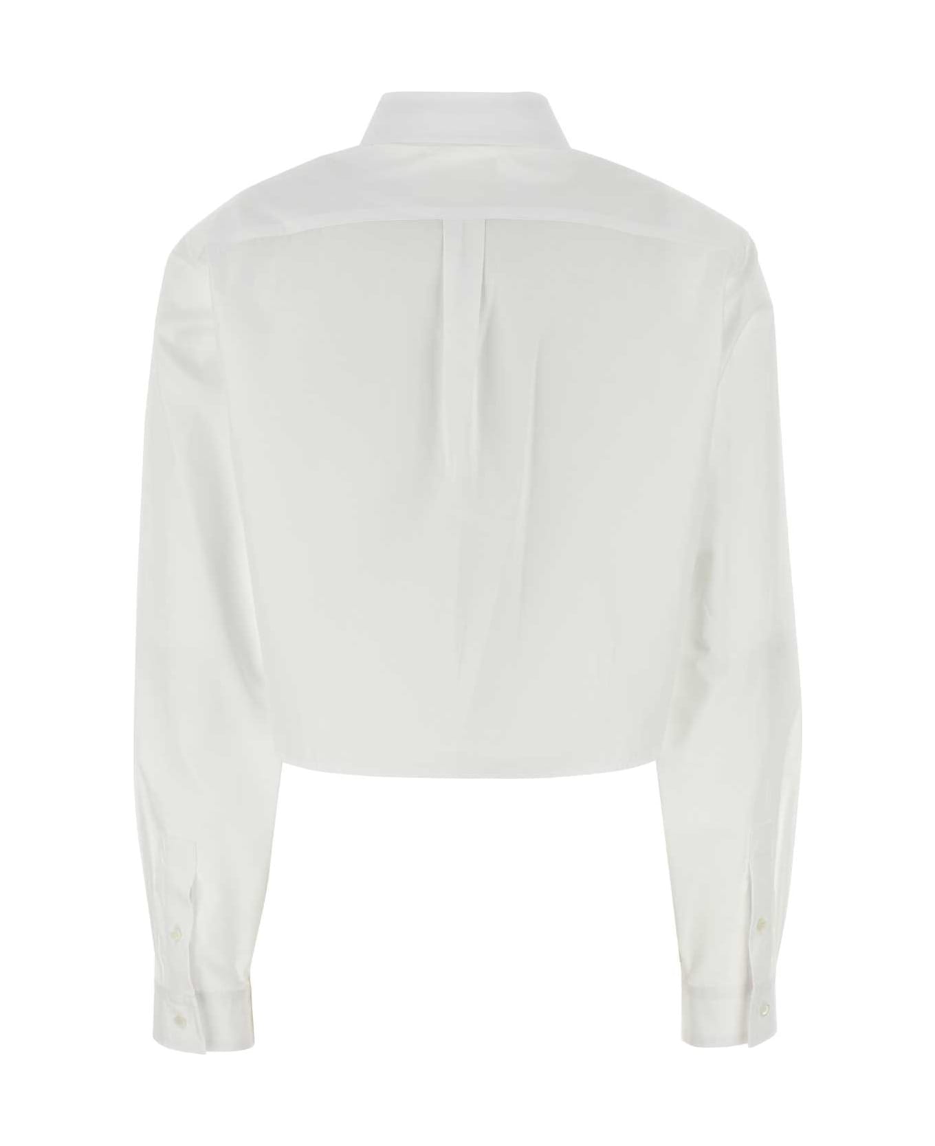 Givenchy White Poplin Shirt - White