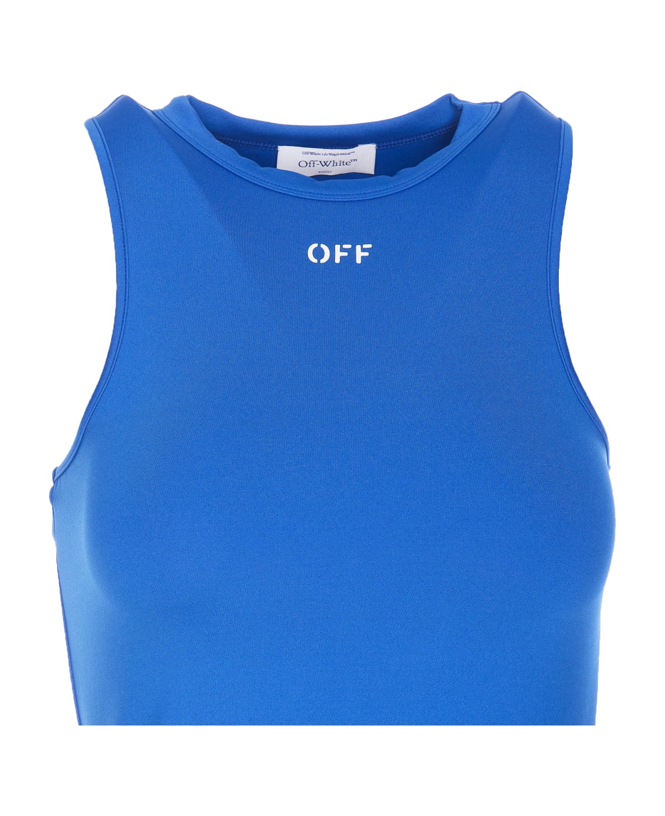 Off-White Sleek Rowing Dress - Blue