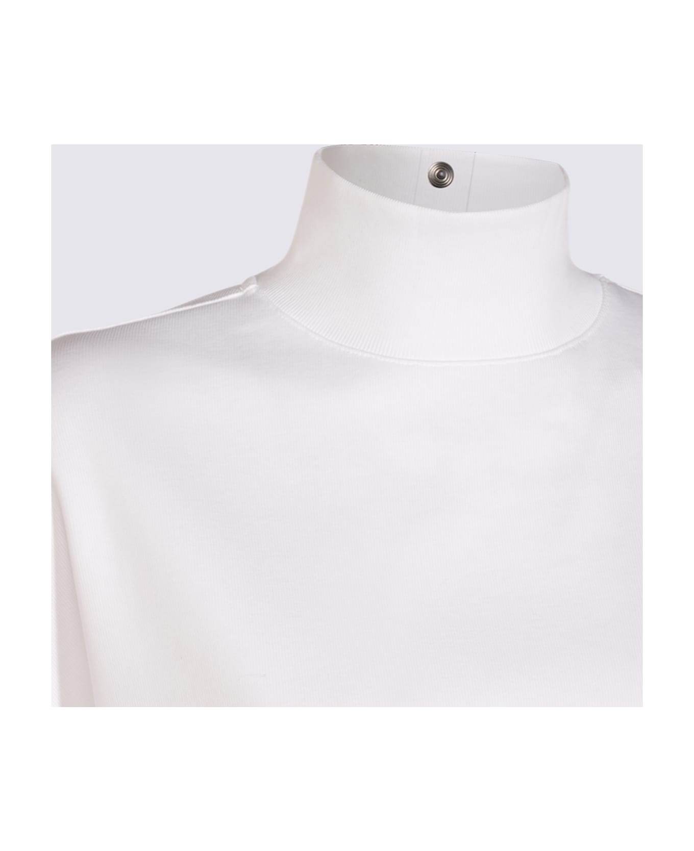 Alaia White Cotton T-shirt - White