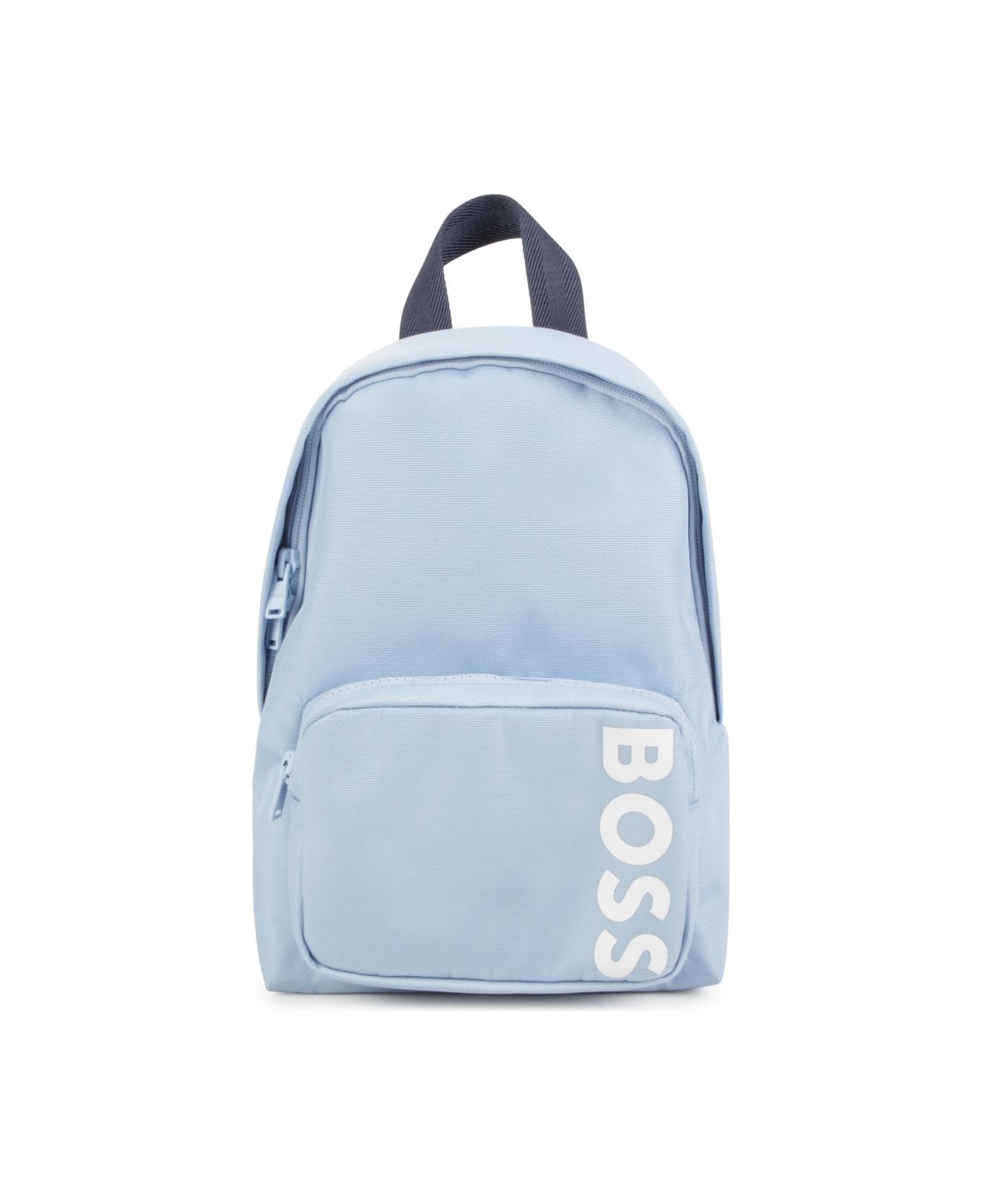 Hugo Boss Backpack With Print - Light blue アクセサリー＆ギフト