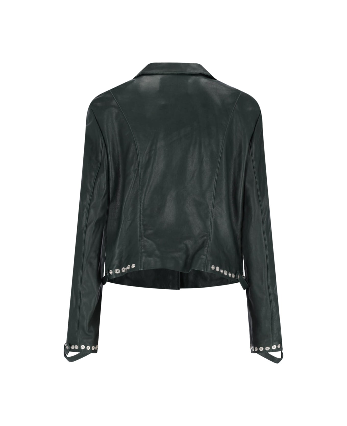 Paloma Wool 
octavia
 Lamb Leather Jacket - Green