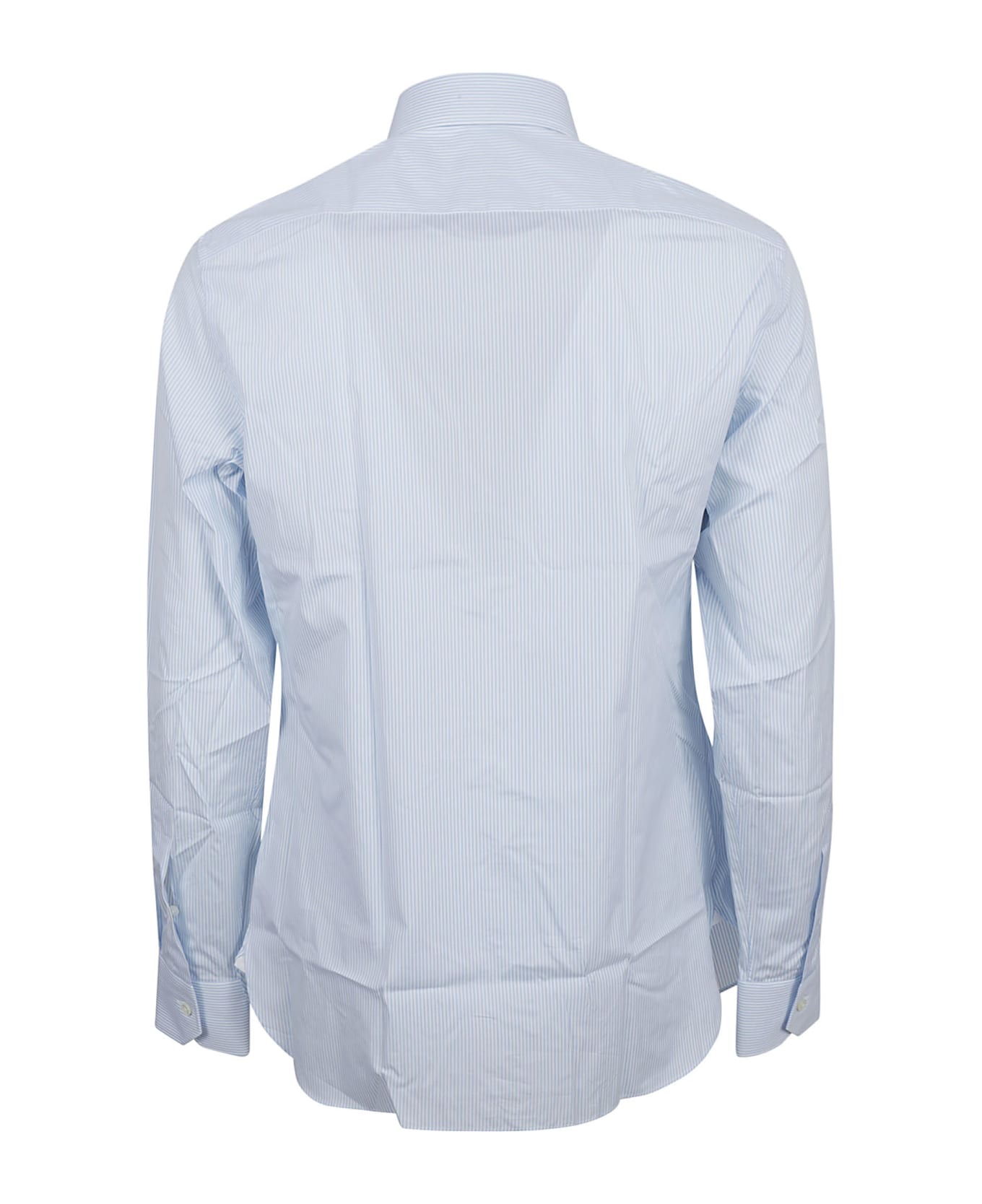Zegna Long-sleeved Shirt - Blue