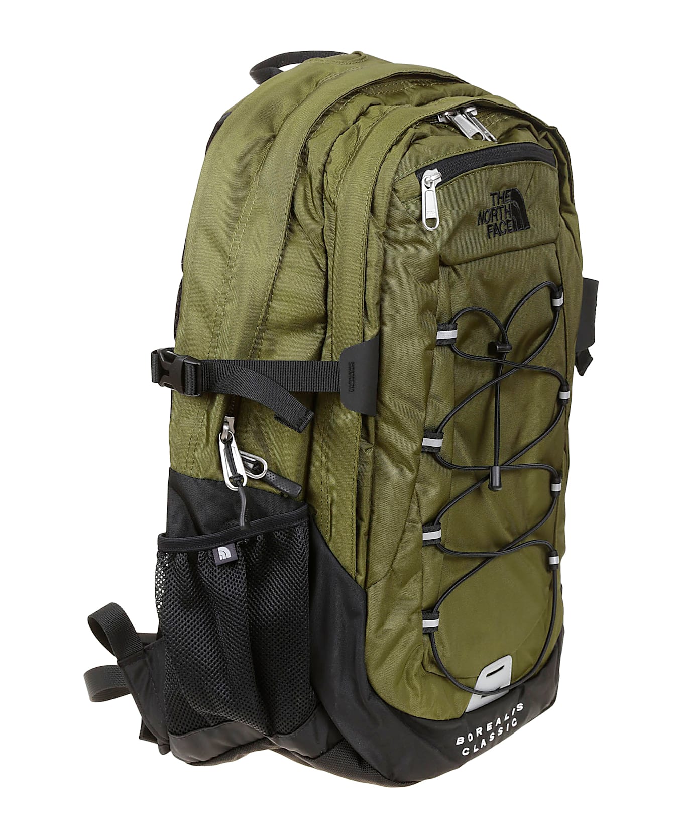 The North Face Borealis Classic Backpack - Forest Olive-TNF Black-