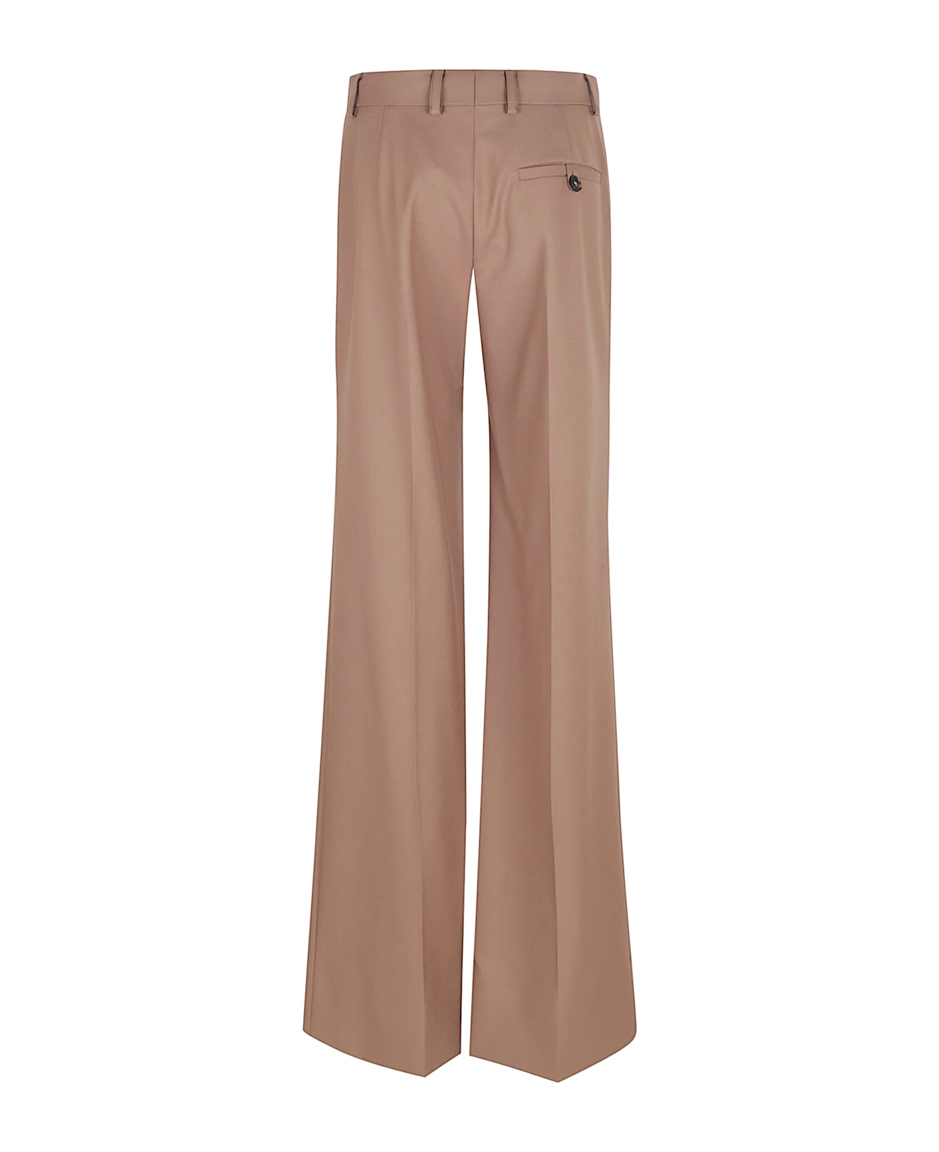 Stella McCartney Canvas Tailoring Flared Trouser - Rosewood