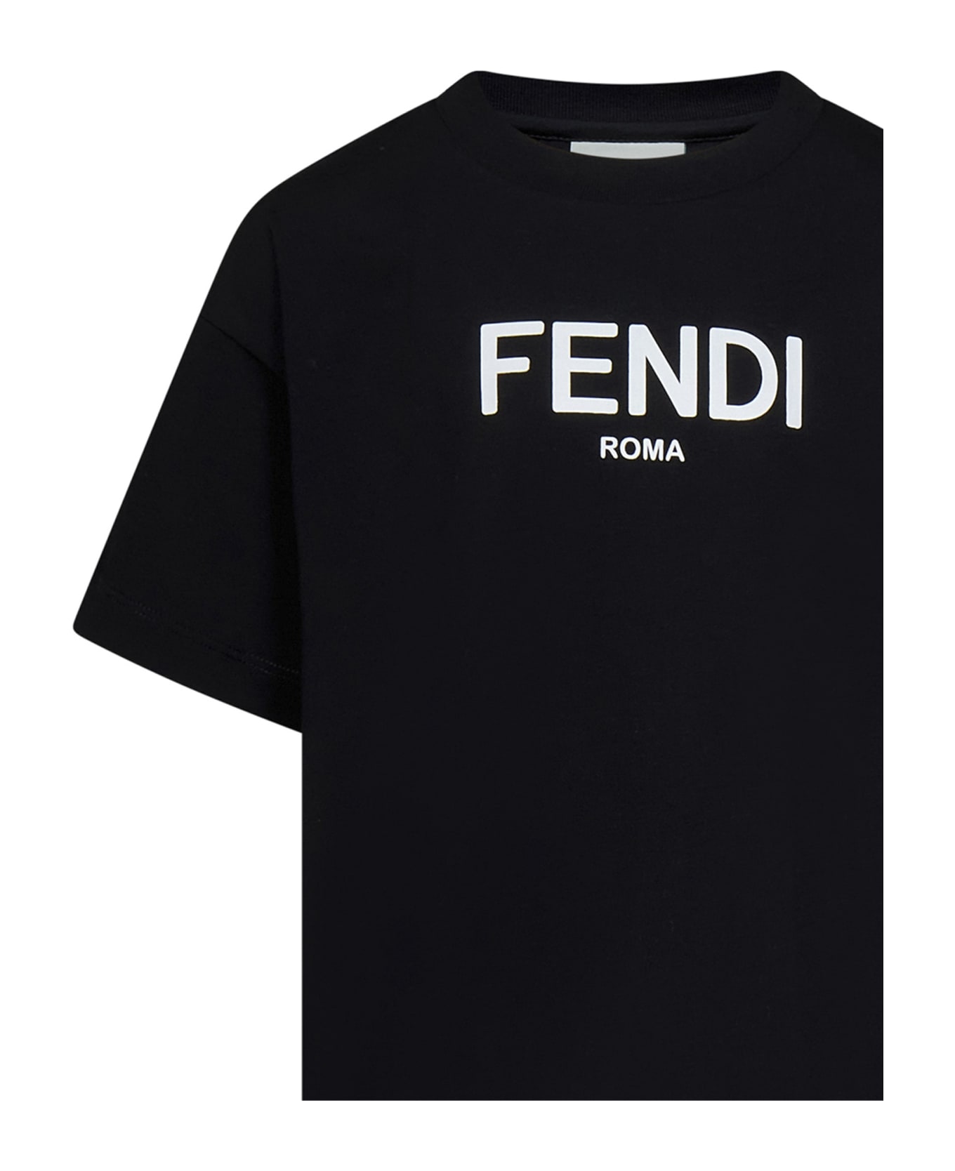 Fendi Kids T-shirt - Black