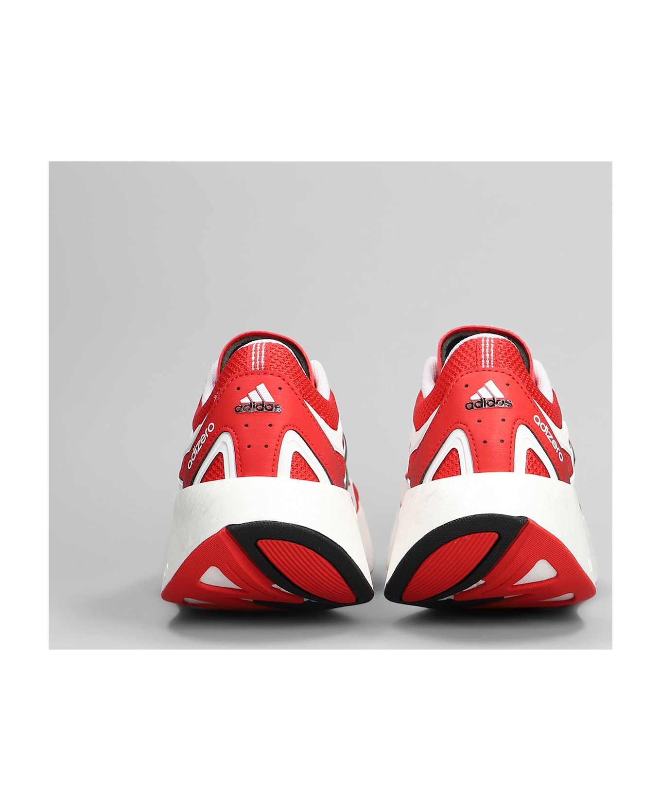 Adidas Adizero Aruku Sneakers In Red Fabric - red