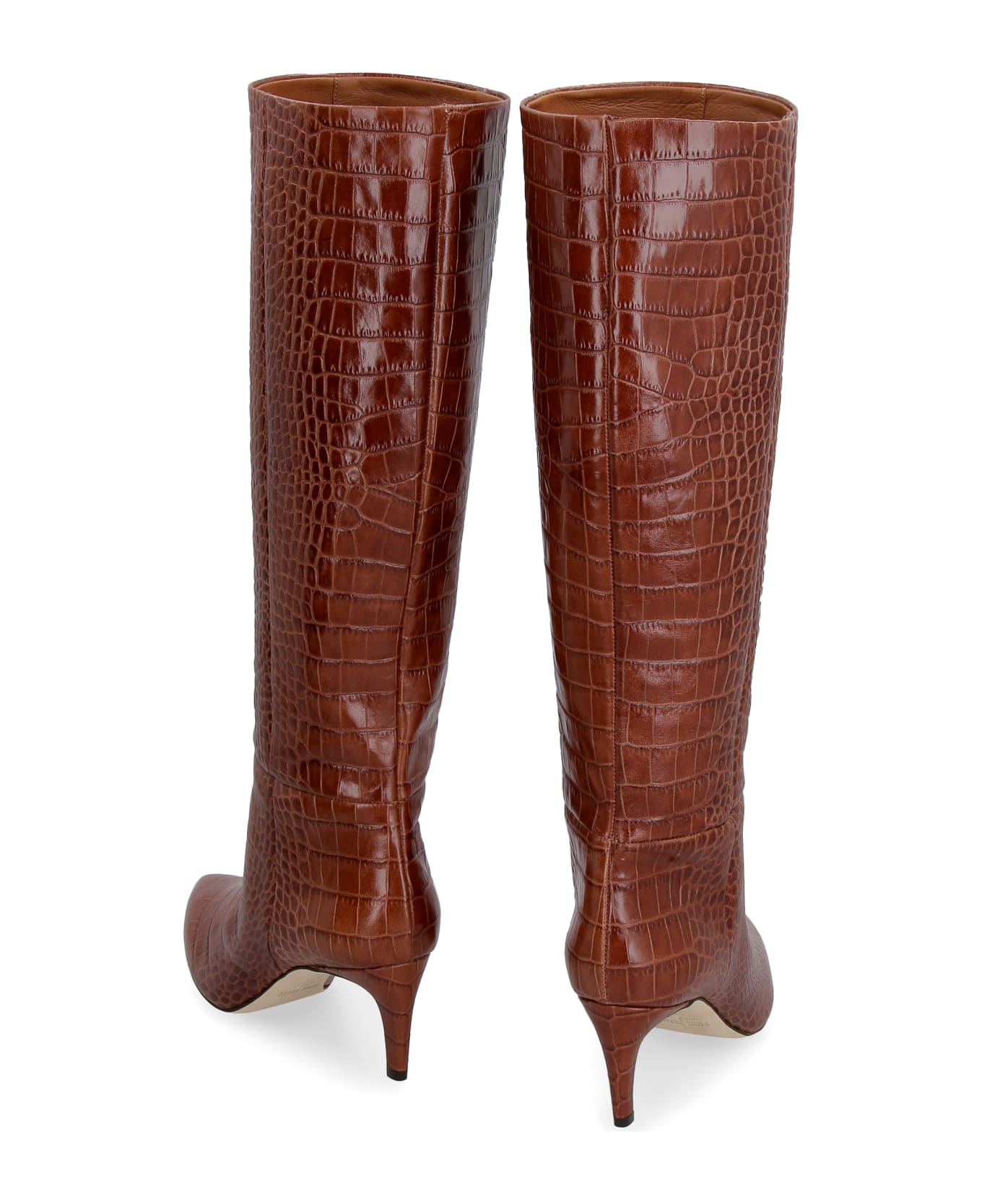 Paris Texas Leather Knee-boots - brown