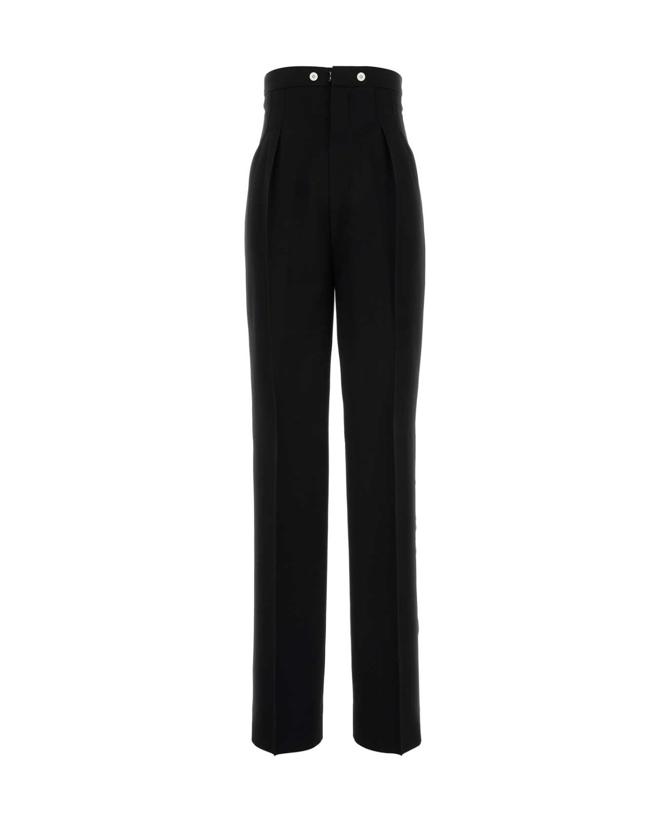 Maison Margiela Black Wool Pant - Black