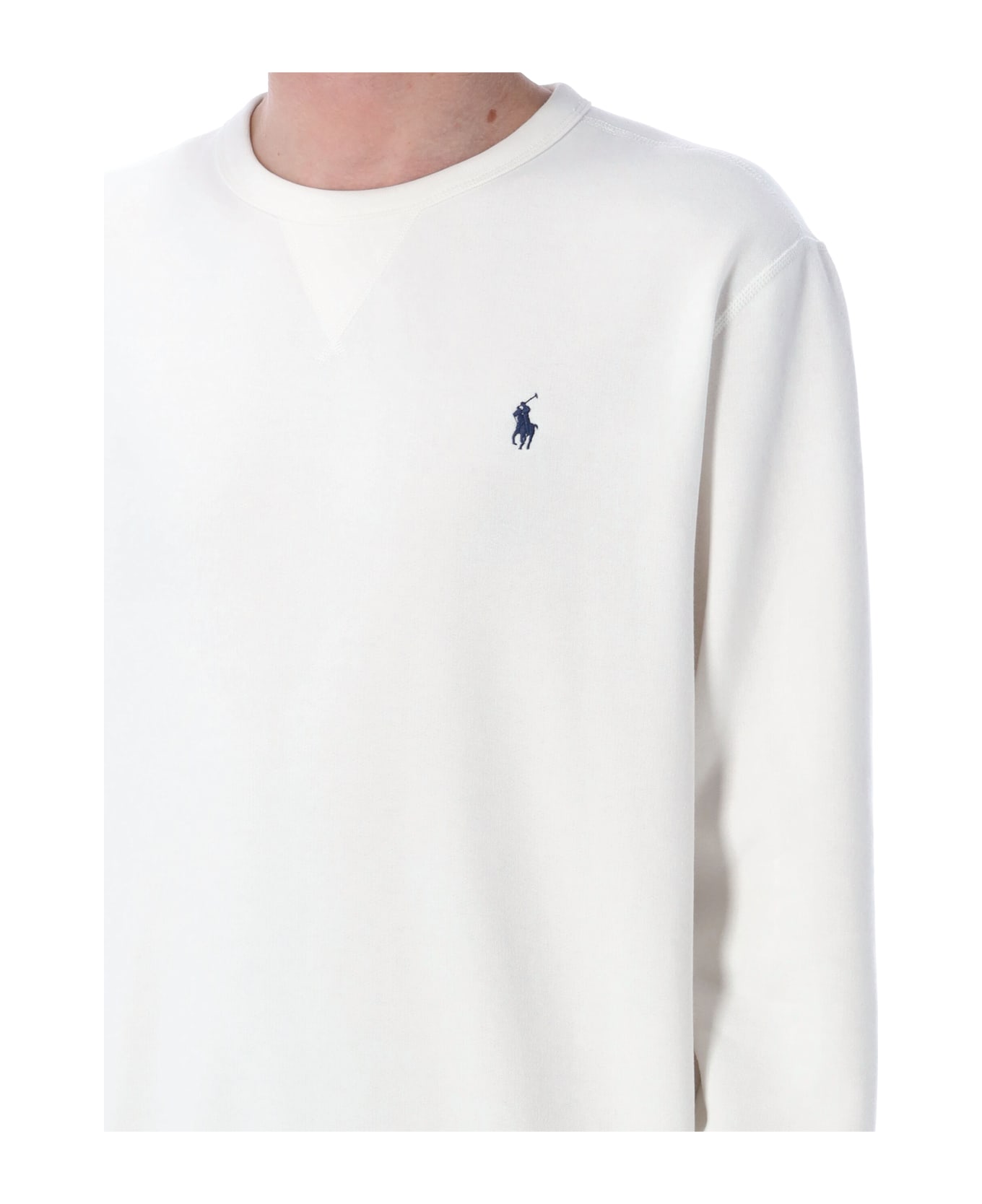 Polo Ralph Lauren Classic Crewneck Sweatshirt - WHITE