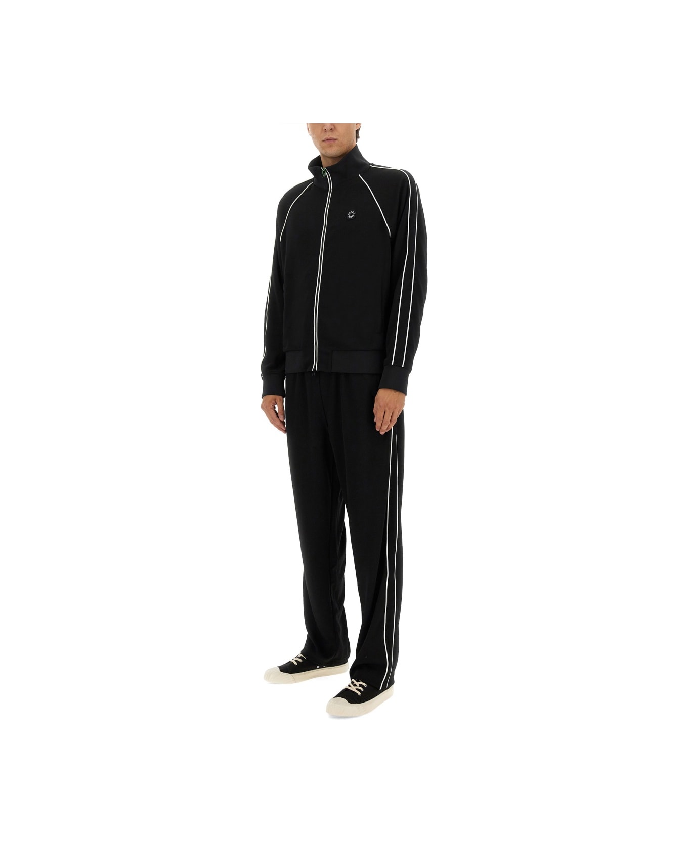 Kenzo Zippered Track Sweatshirt - BLACK