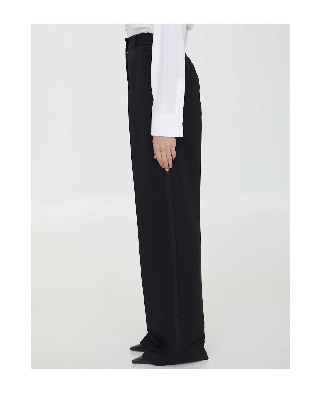 Dolce 
Gabbana Gabardine Tuxedo Pants - Black