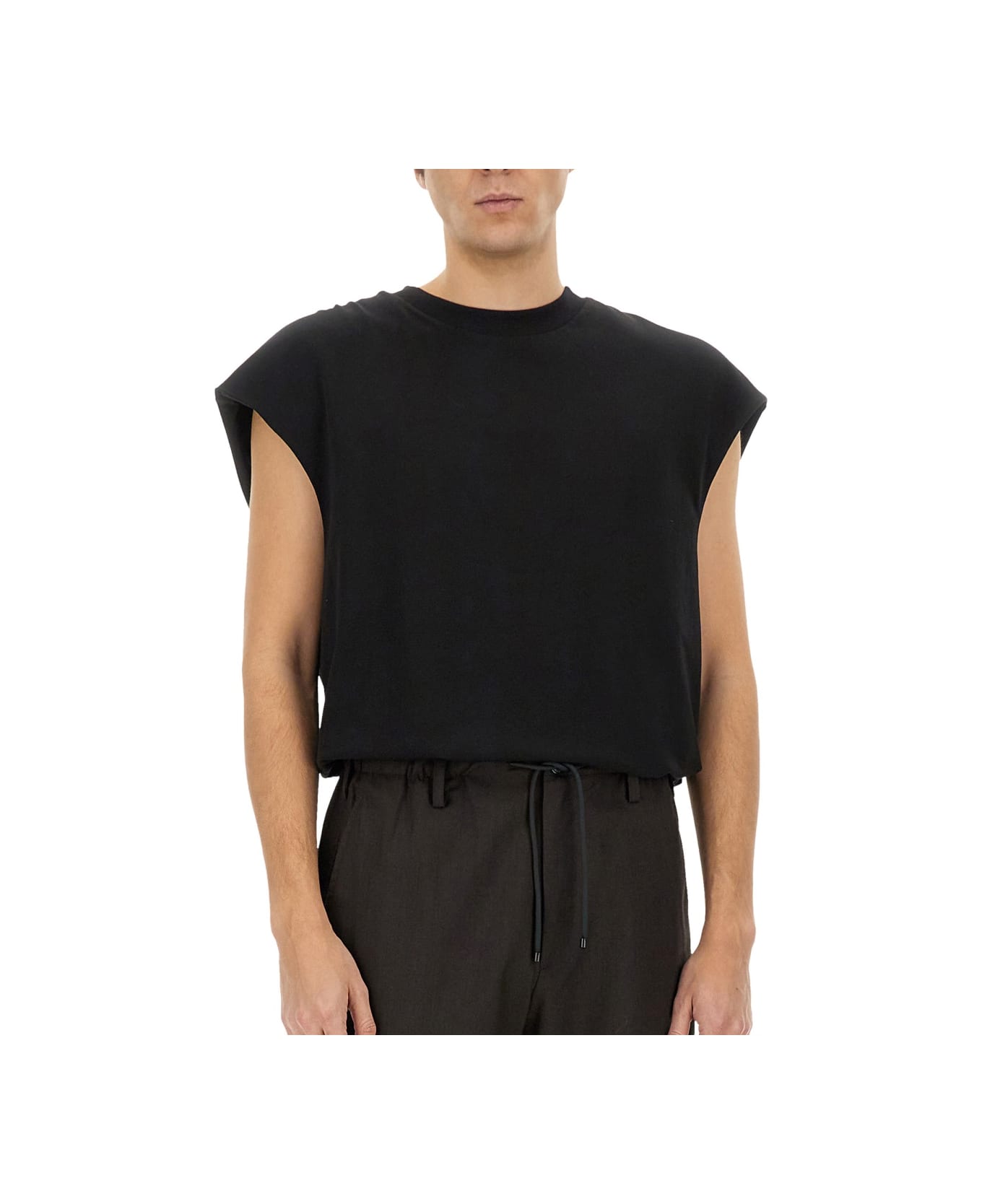 Dries Van Noten Cotton T-shirt - BLACK