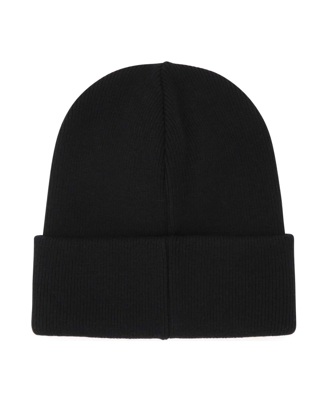 Dsquared2 Black Wool Beanie Hat - M063