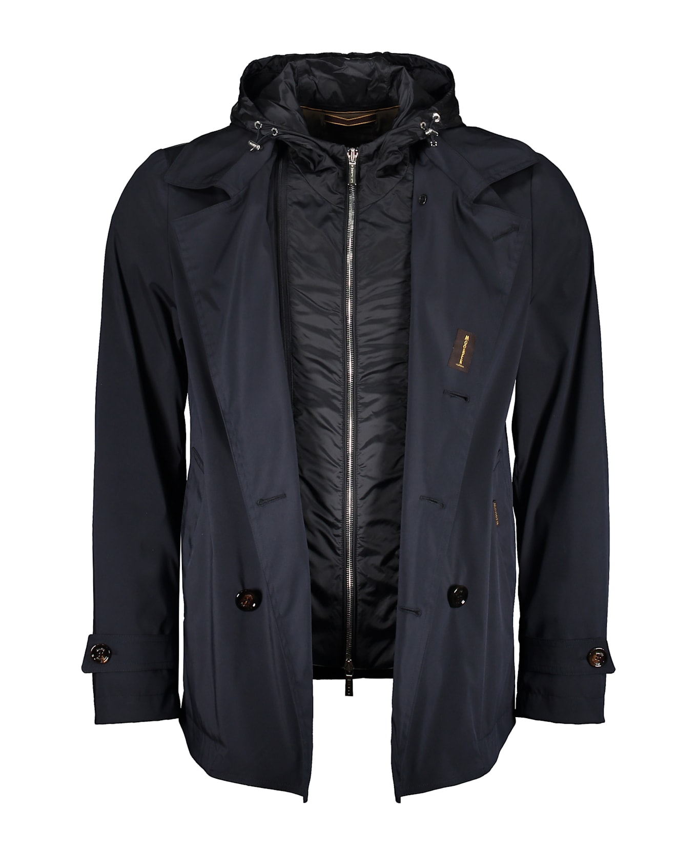 Moorer Techno Fabric Jacket - blue
