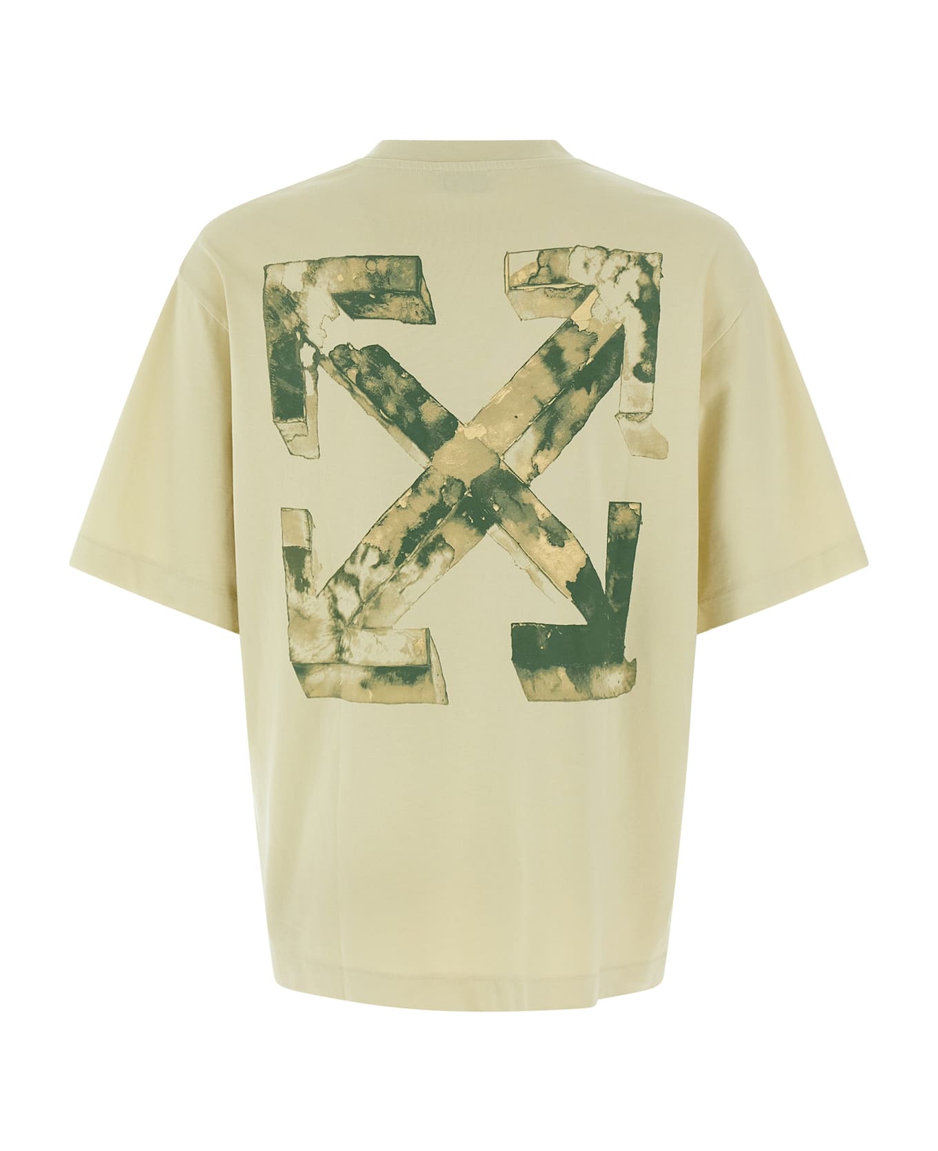 Off-White 
cloudy Arrow Skate
 T-shirt - Beige