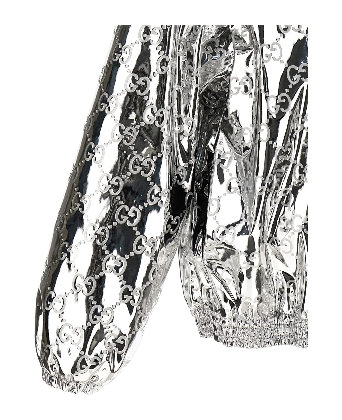 Gucci 
gg
 Hooded Jacket - Silver