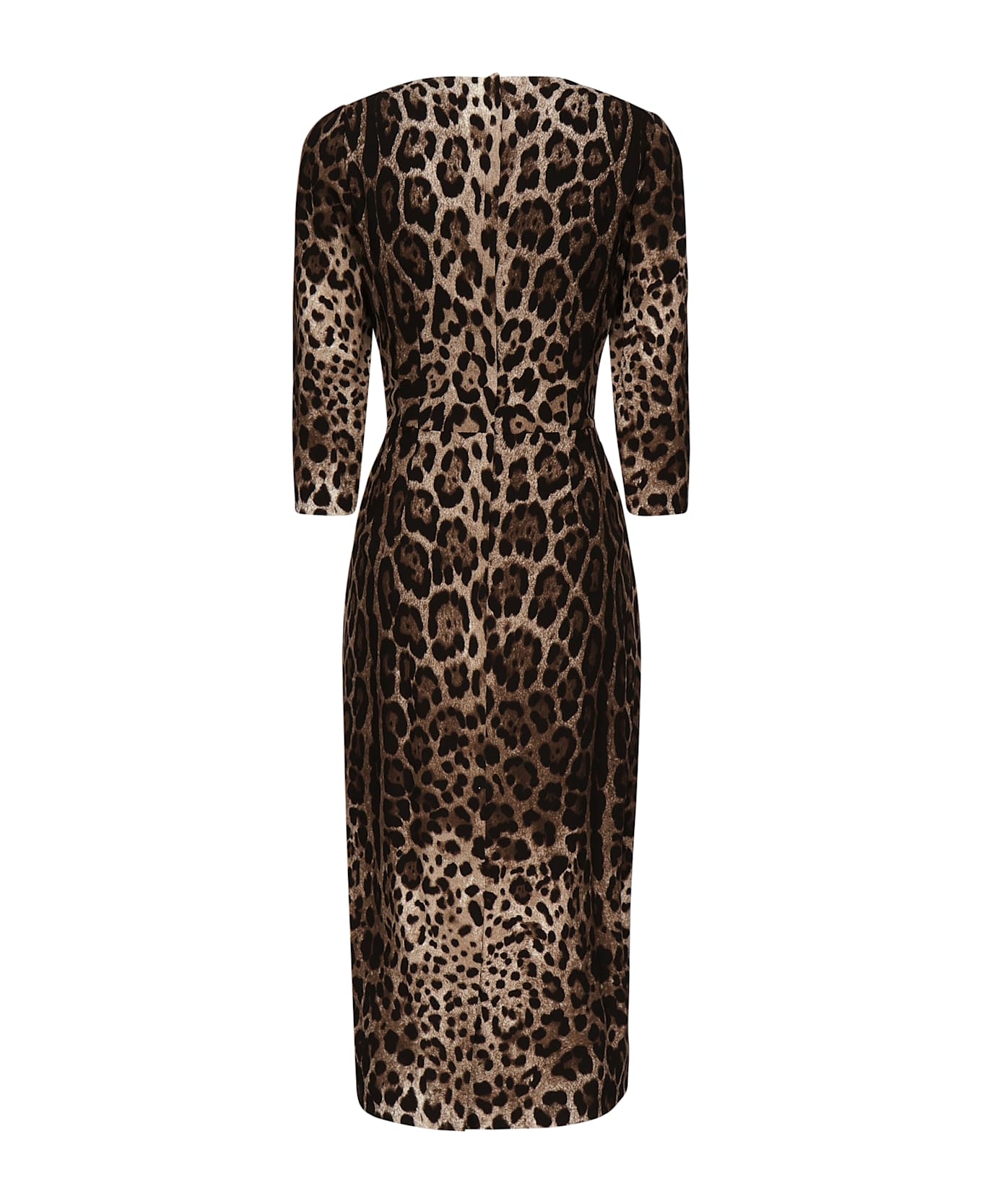 Dolce 
Gabbana Leo Print Bustier Dress - Leo new