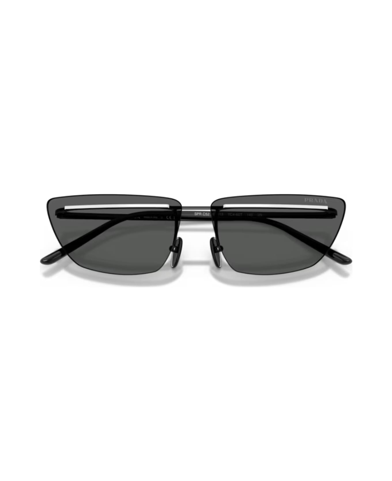 Prada Eyewear Prada Pr C52s Yc460t Nero Bianco Sunglasses - Nero