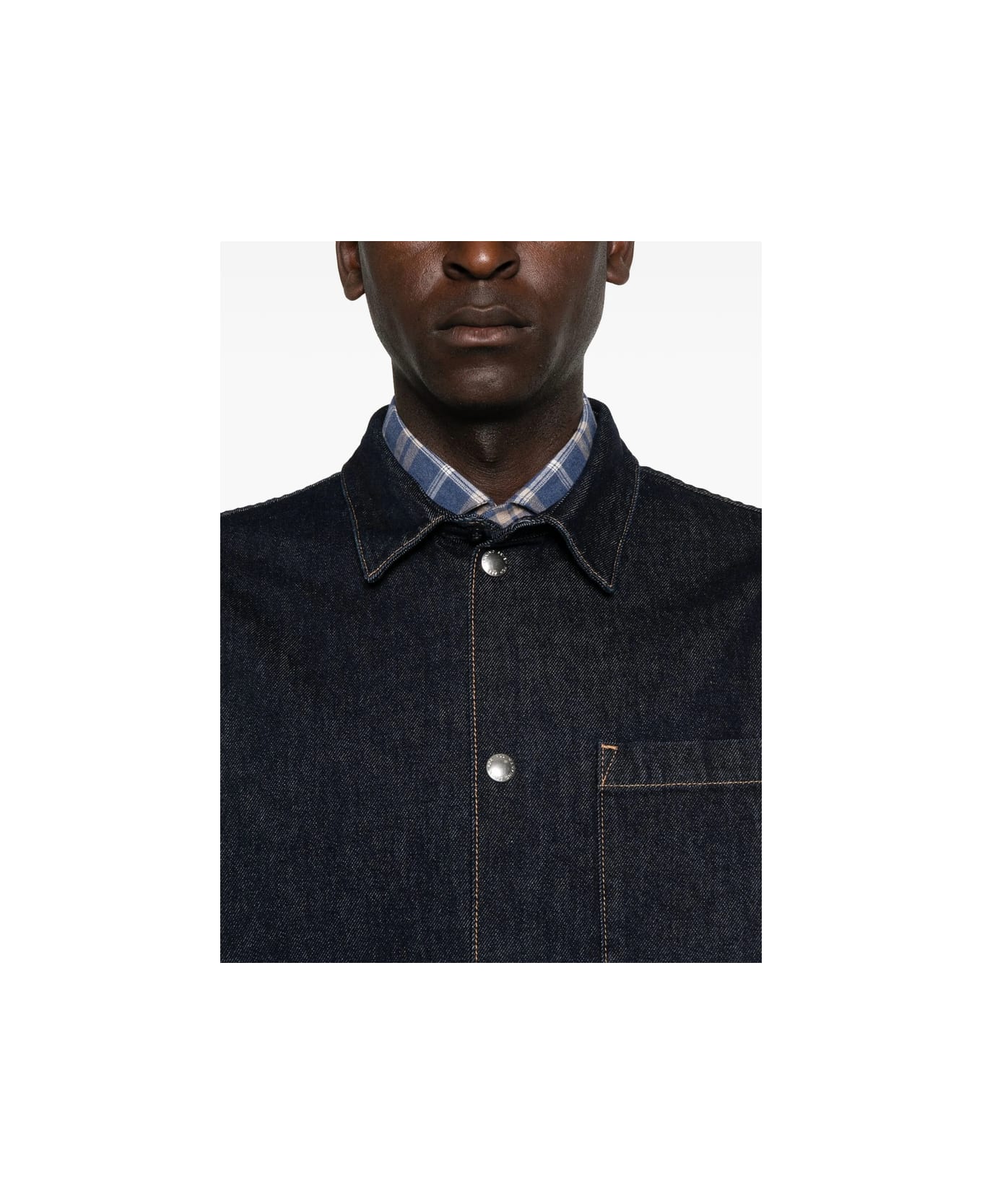 7 For All Mankind Shirt - BLUE