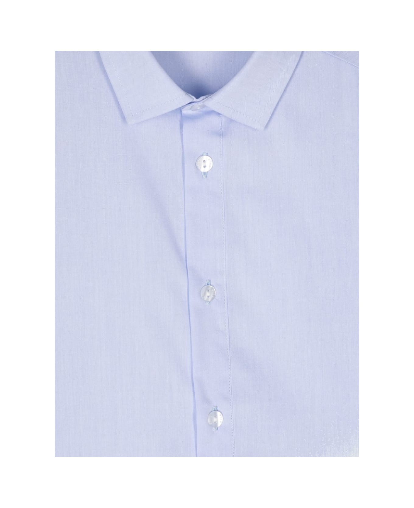 MSGM Camicia Con Stampa - Light blue