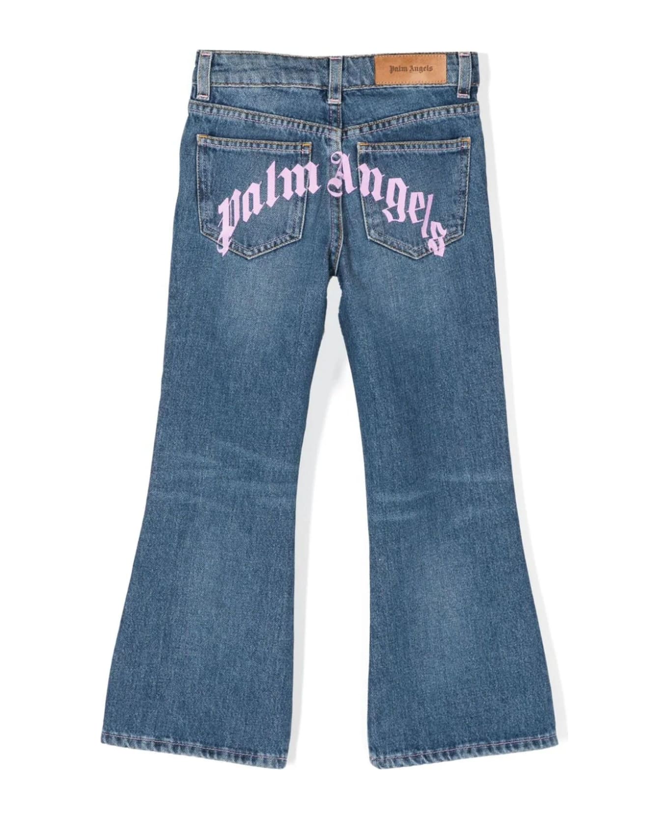 Palm Angels Jeans Blue - Blue ボトムス