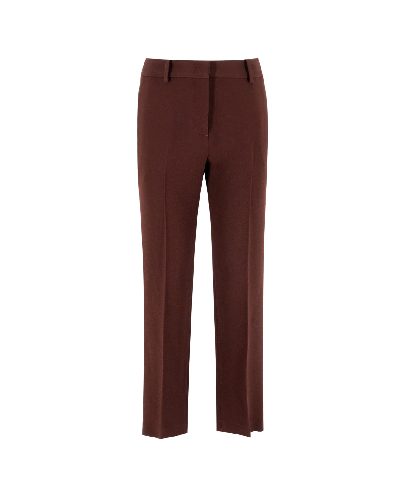 Ermanno Scervino Trousers - DEEP MAHOGANY/VINO