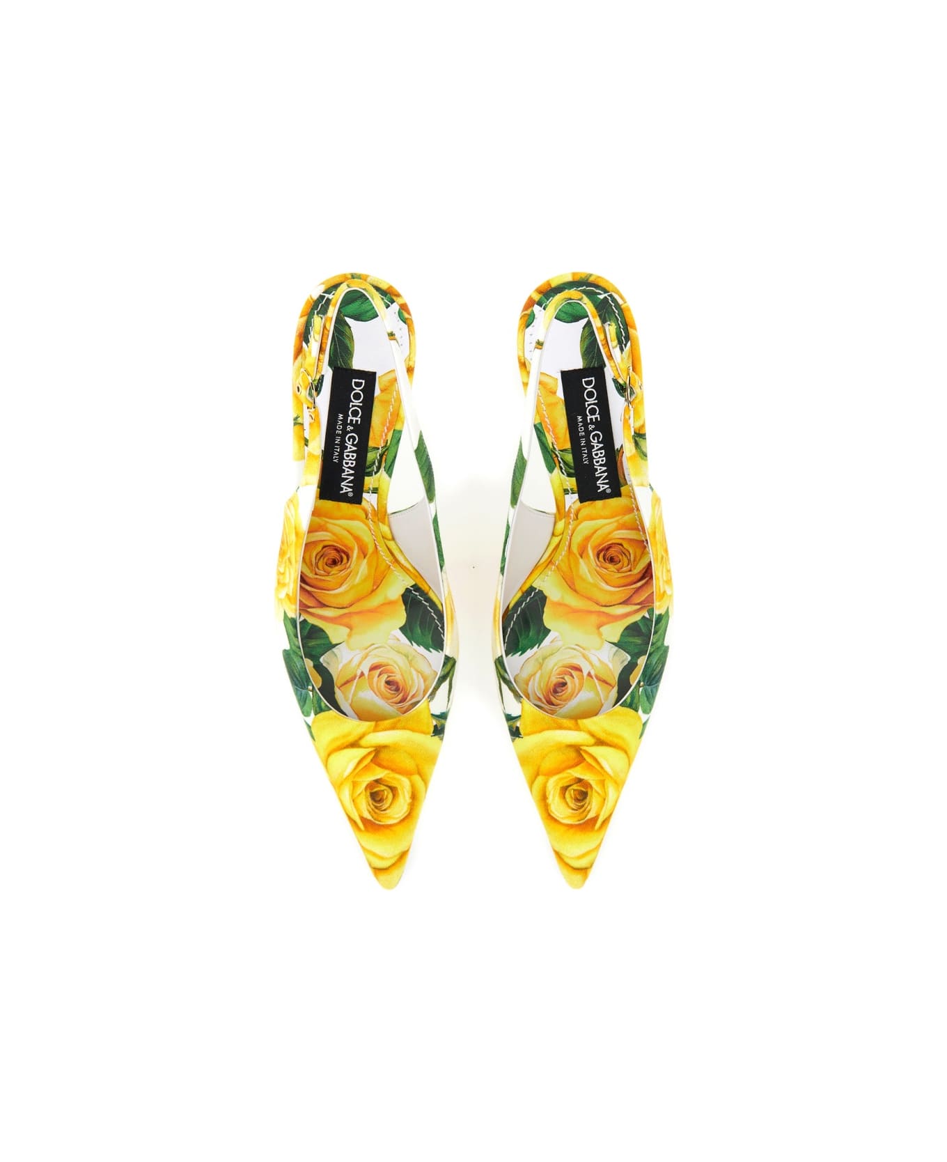 Dolce & Gabbana Slingback Pumps - MULTICOLOUR