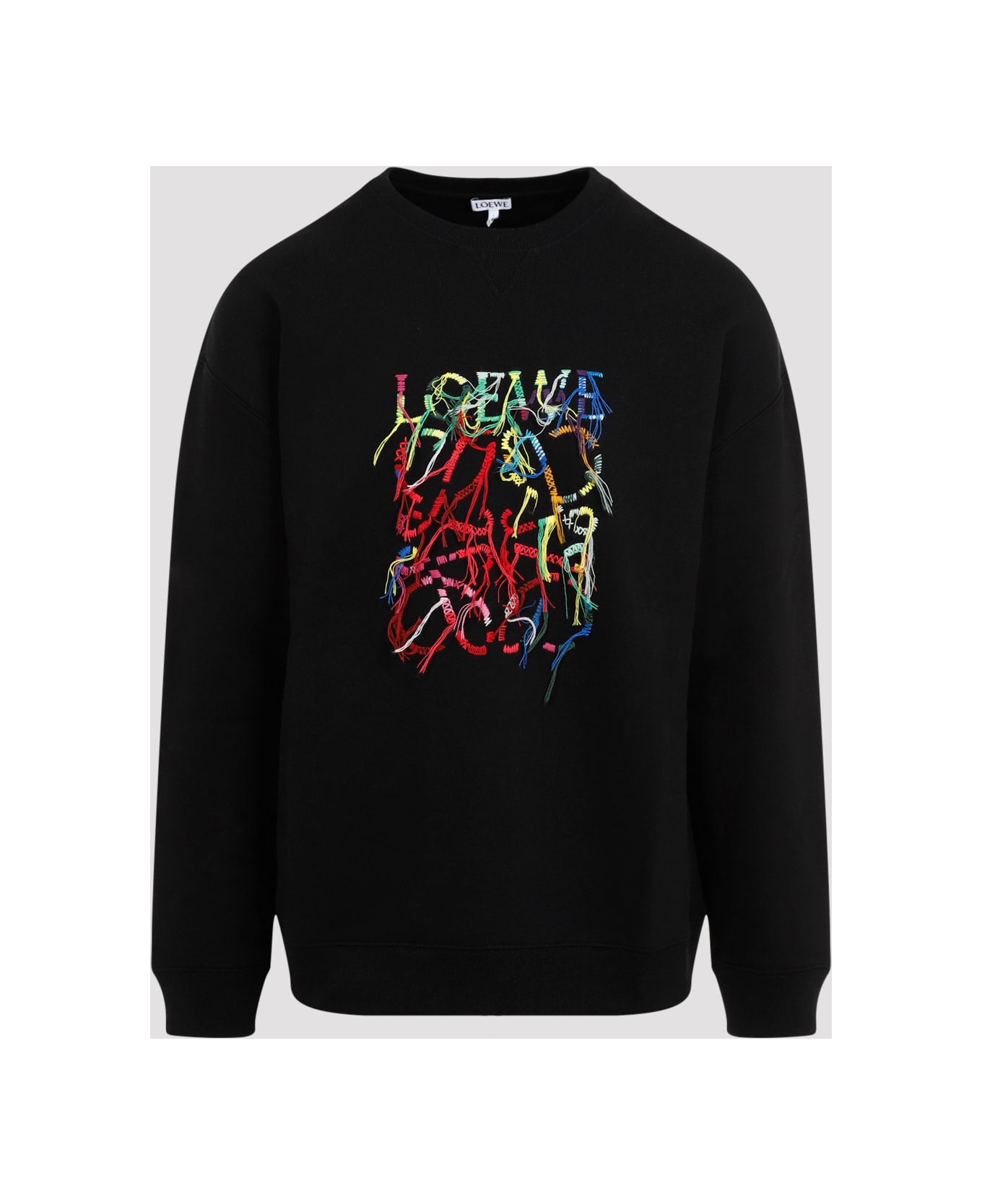 Loewe Sweatshirt - Black Multicolor