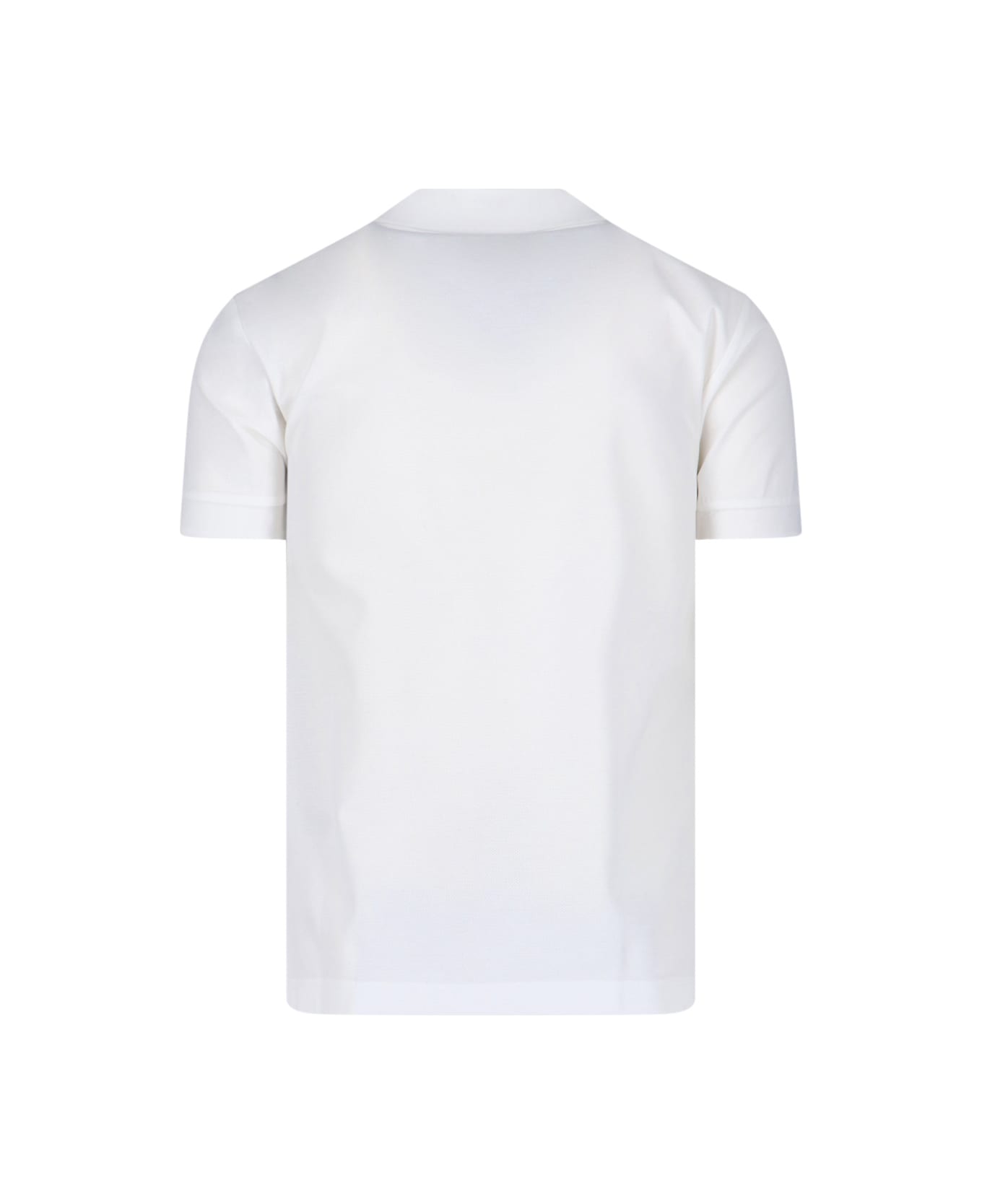 Burberry Polo Shirt "ekd" - White