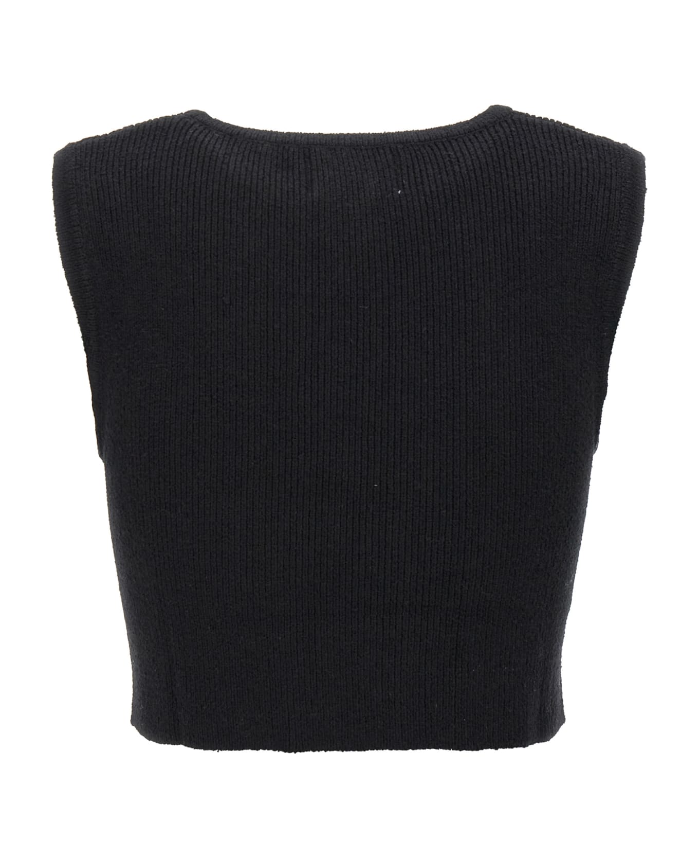 Loulou Studio 'chace' Top - Black   ベスト