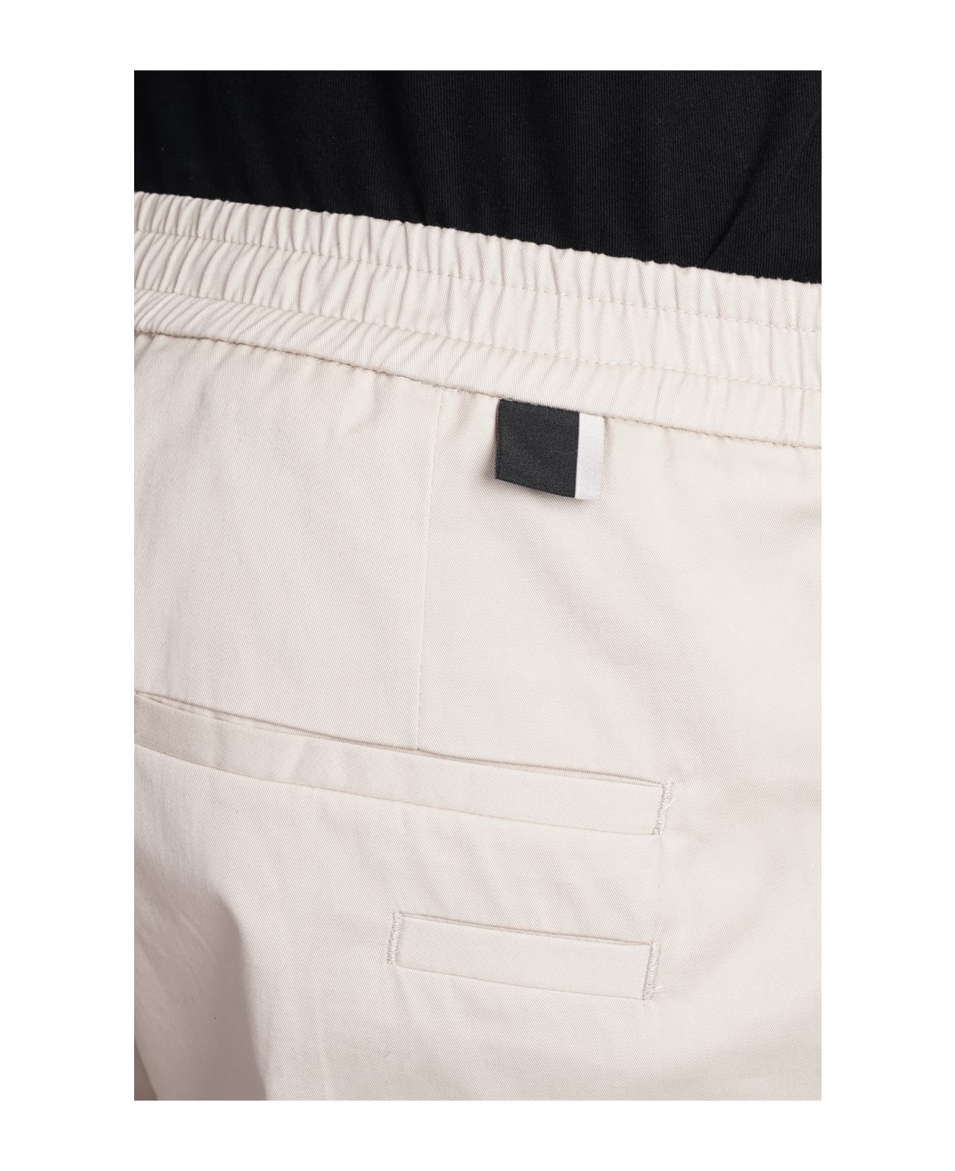 Low Brand Riviera Pants In Beige Cotton - beige ボトムス