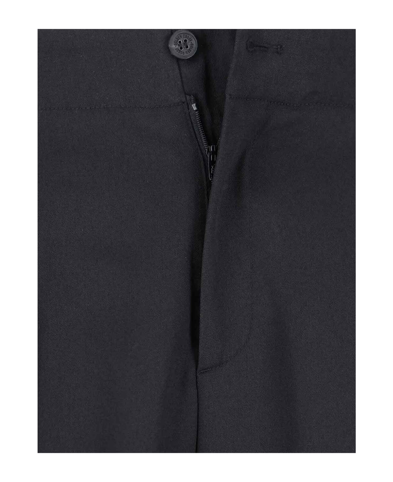 Golden Goose Tailored Virgin Wool Trousers - Black