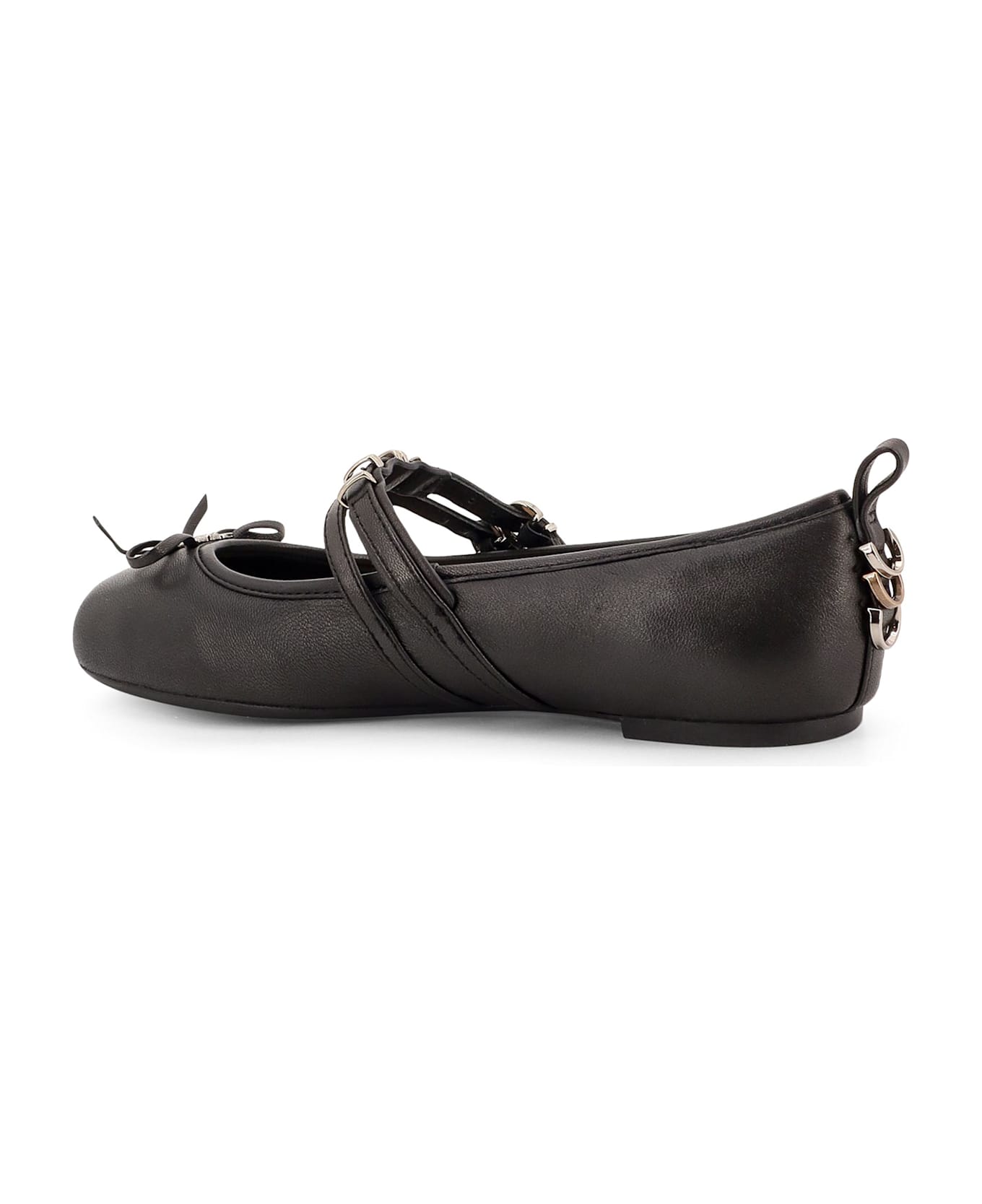 Pinko Gioia 09 Leather Ballerinas - Black