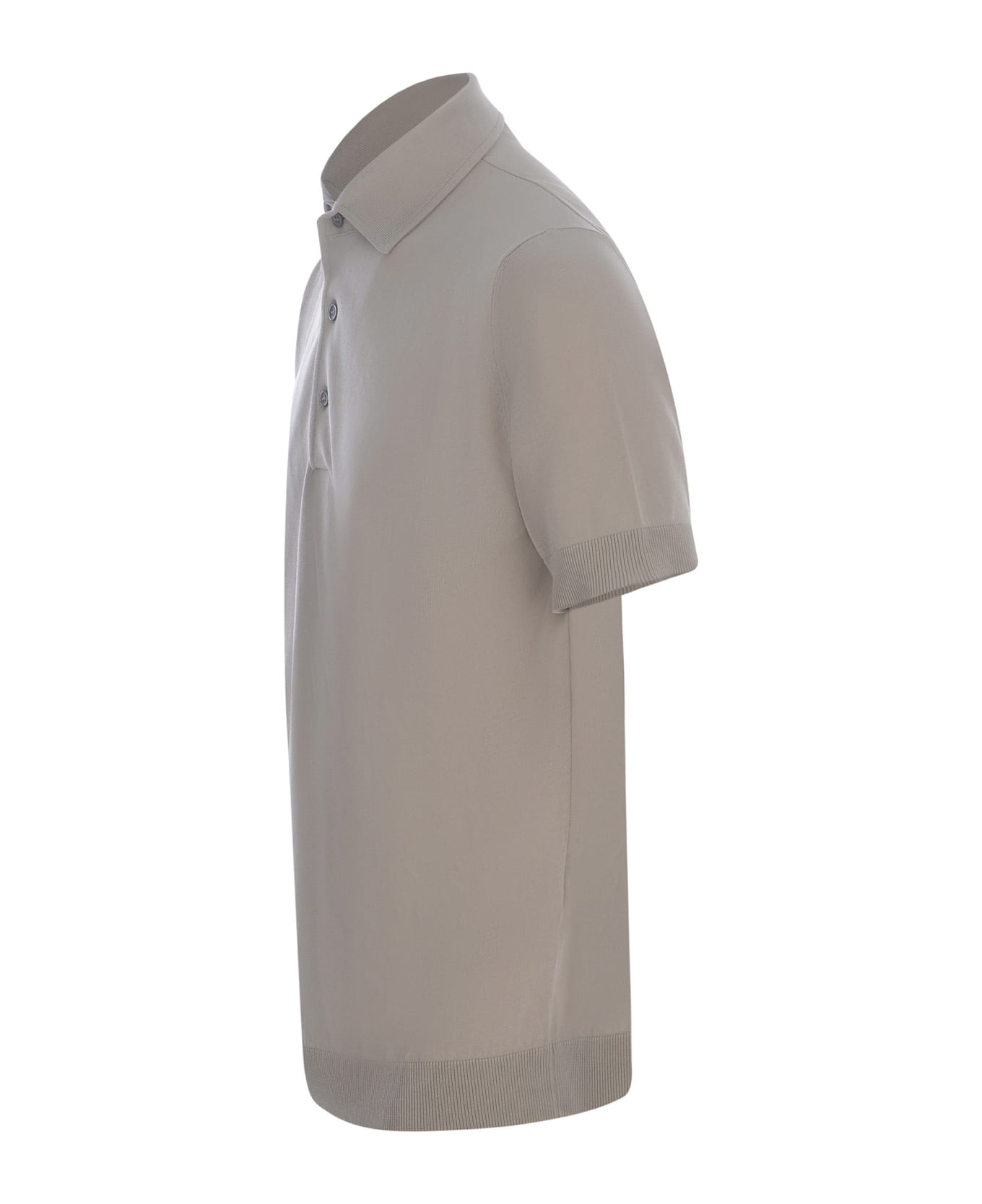 Filippo De Laurentiis Polo Shirt Filippo De Laurentis Made Of Cotton Thread - Tortora