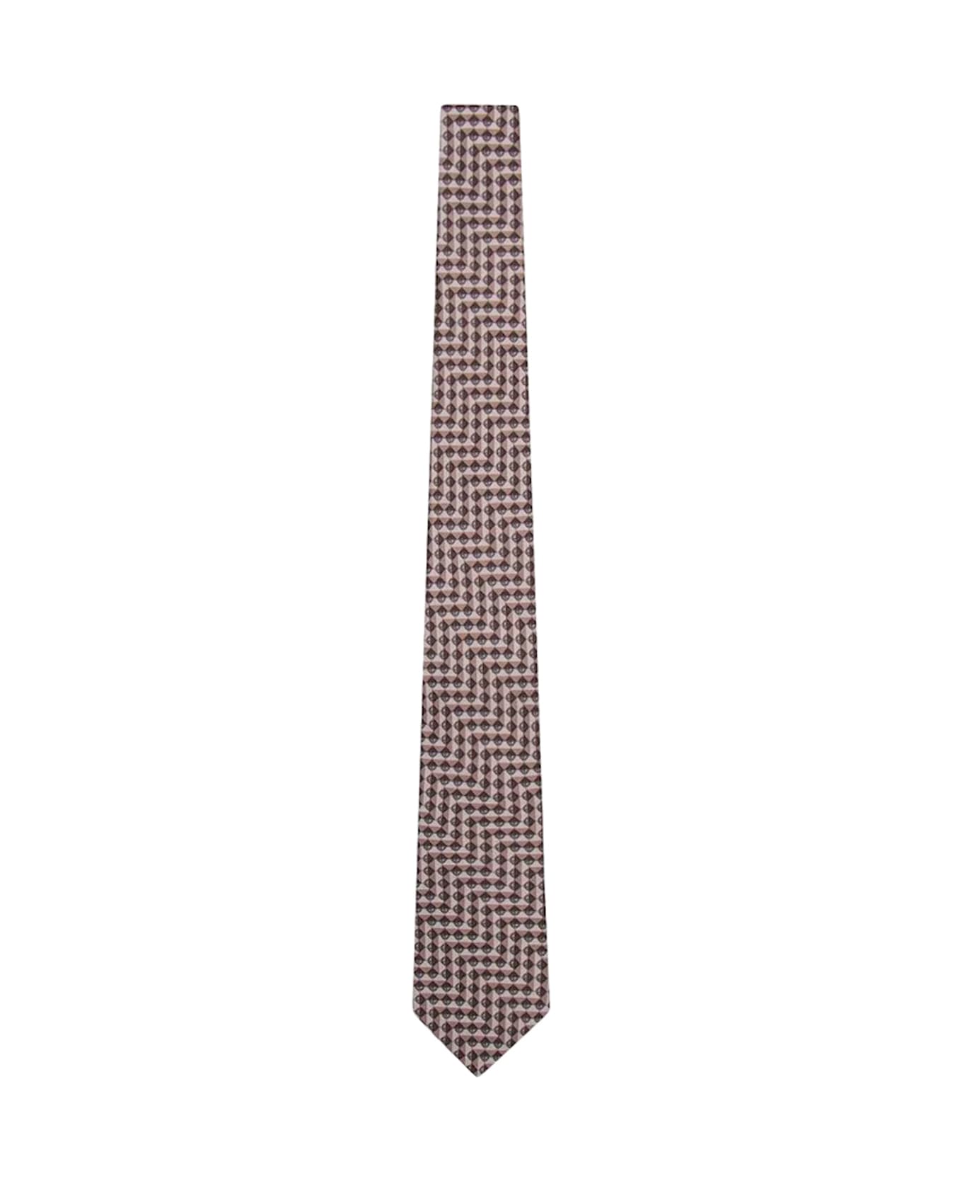 Giorgio Armani Woven Printed Tie Cm - Talpa