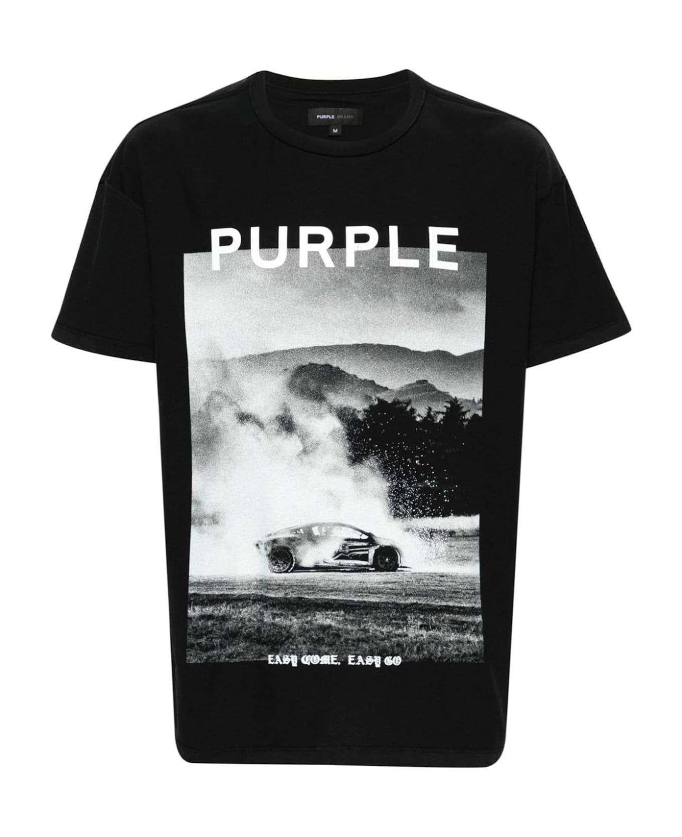 Purple Brand T-shirts And Polos Black - Black