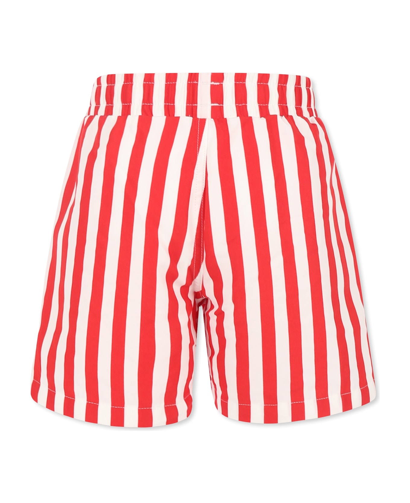 Petit Bateau Red Swim Shorts For Boy - Red