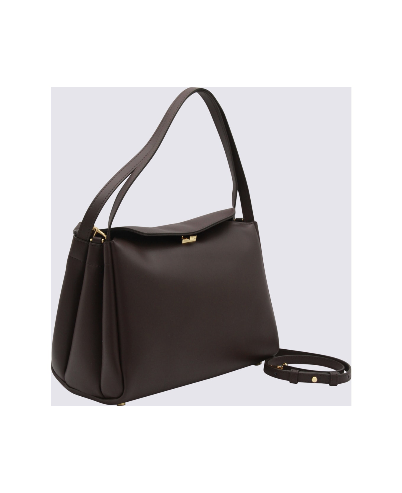 THEMOIRè Brown Eudora Shoulder Bag - EBONY