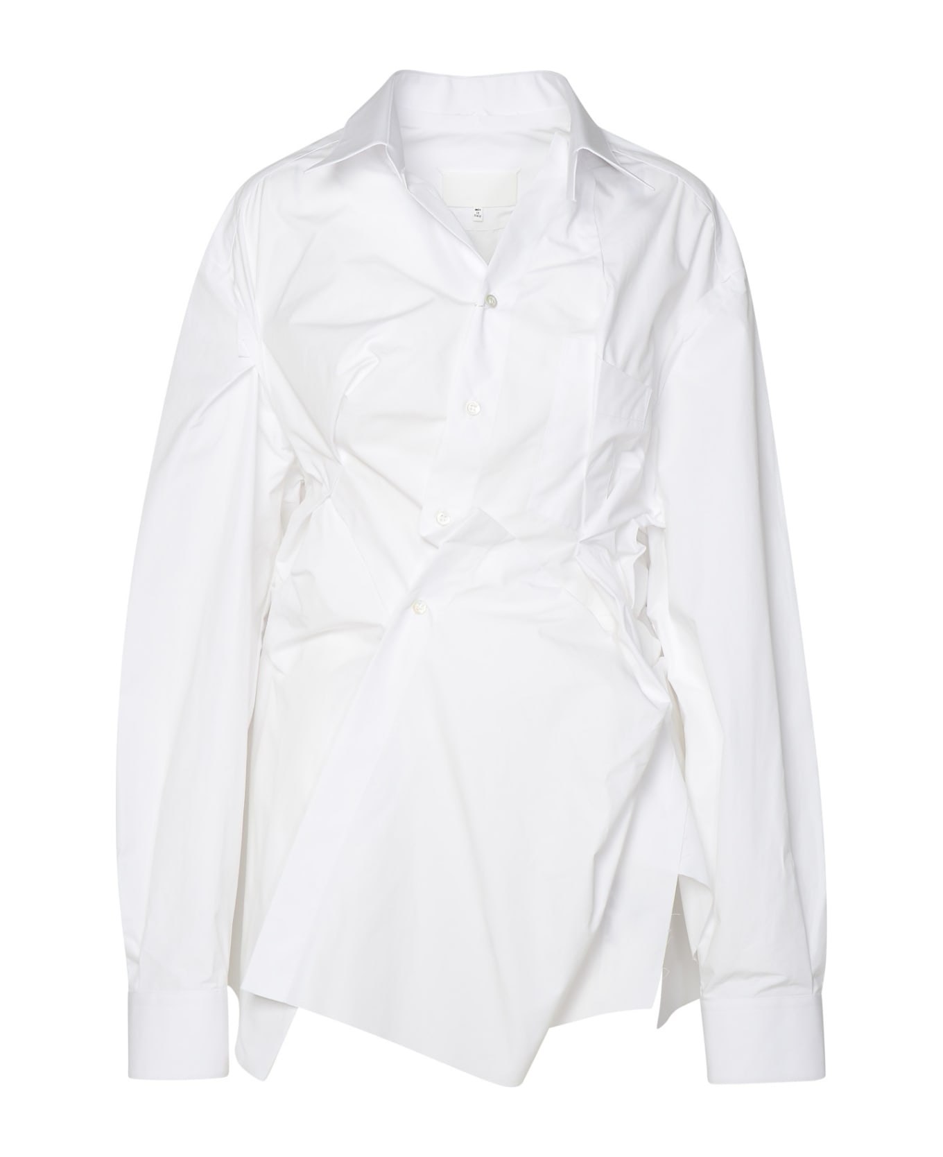Maison Margiela White Cotton Shirt - white ブラウス
