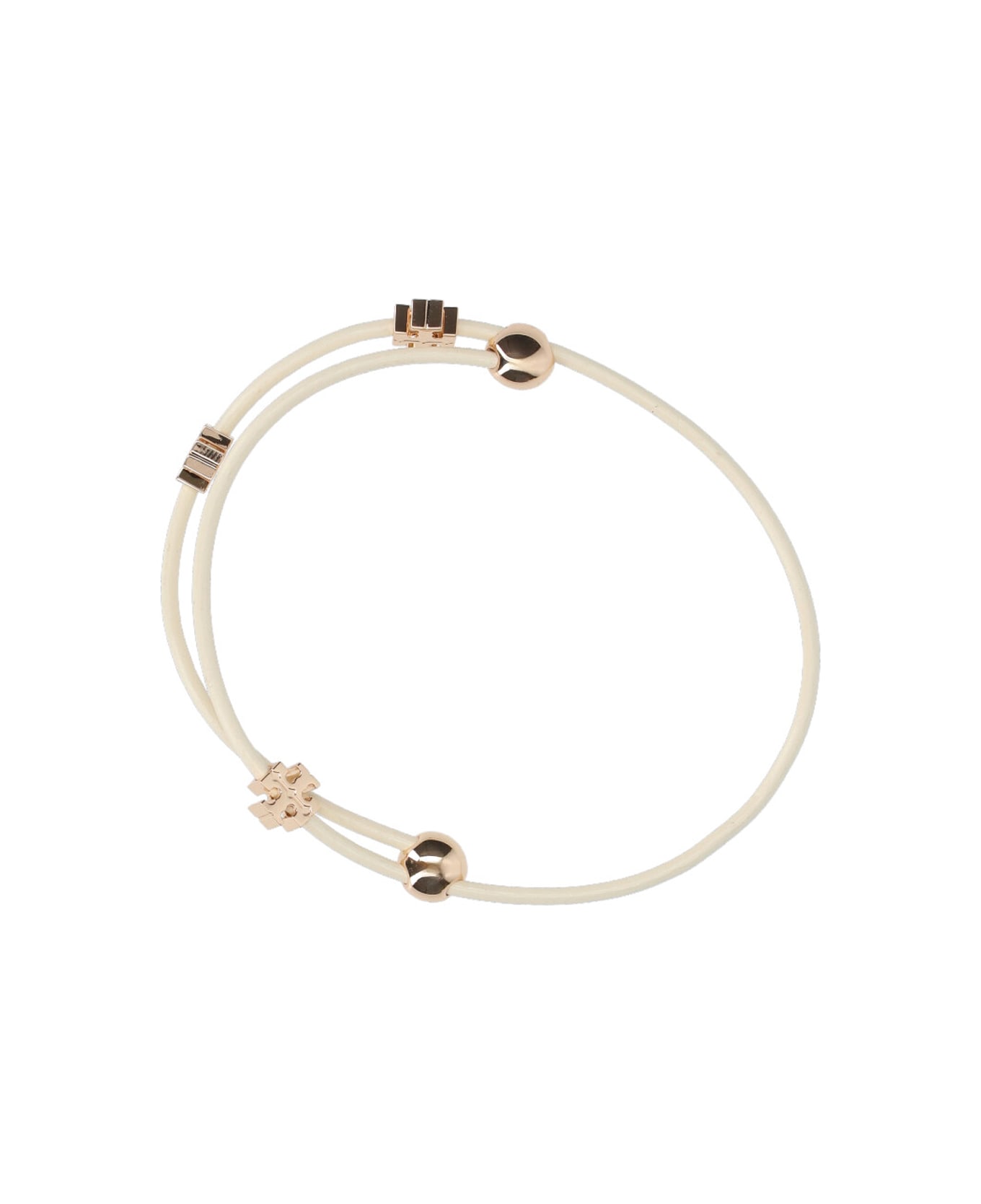Tory Burch "kira" Sliding Bracelet - White